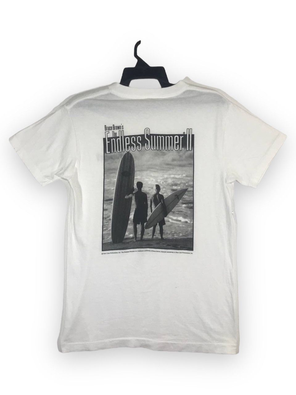 image of Movie x Vintage The Endless Summer 2 Bruce Brown’S in White, Men's (Size Medium)