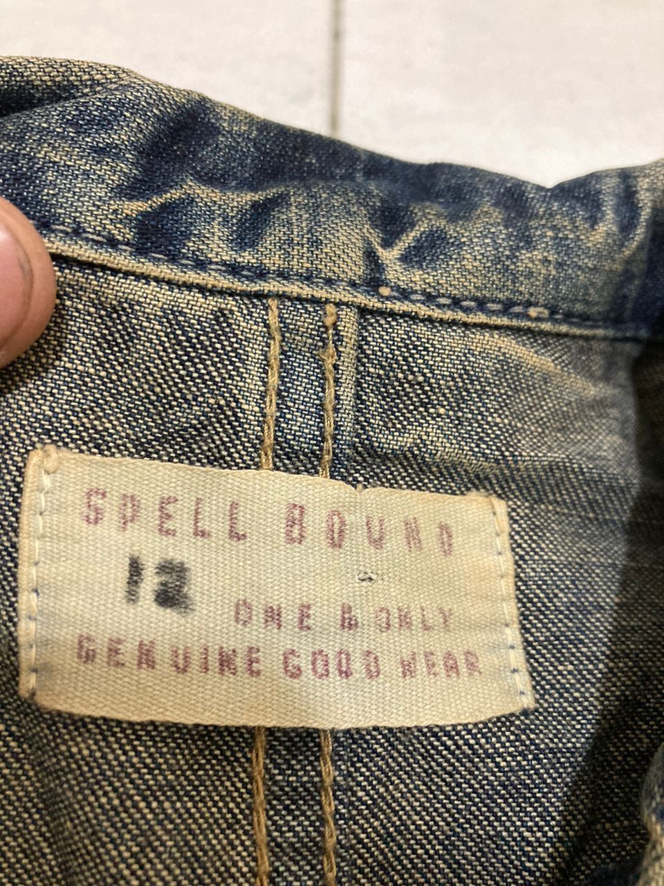 Spellbound SPELLBOUND CHORE DENIM JACKET NICE DESIGN Size US M / EU 48-50 / 2 - 6 Thumbnail