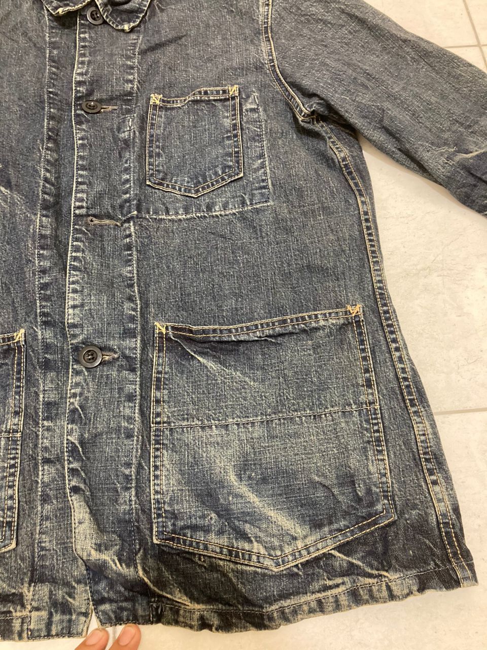 Spellbound SPELLBOUND CHORE DENIM JACKET NICE DESIGN Size US M / EU 48-50 / 2 - 8 Thumbnail