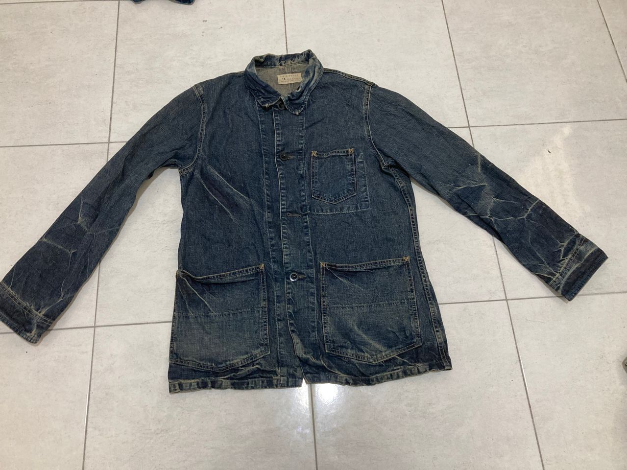 Spellbound SPELLBOUND CHORE DENIM JACKET NICE DESIGN Size US M / EU 48-50 / 2 - 2 Thumbnail