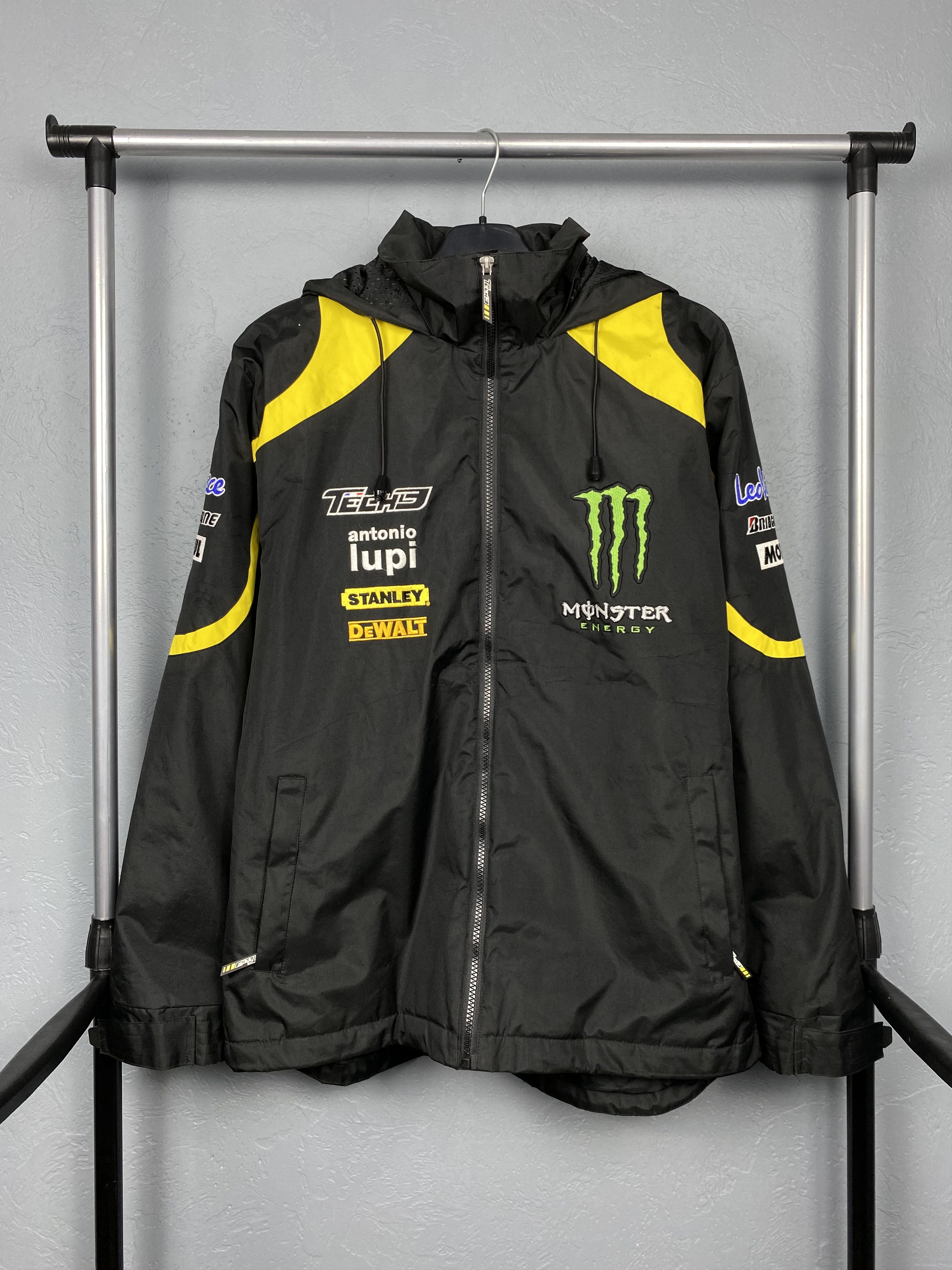 Vintage Tech3 Monster Racing Team Vintage Mens Jacket Y2K Size US M / EU 48-50 / 2 - 1 Thumbnail
