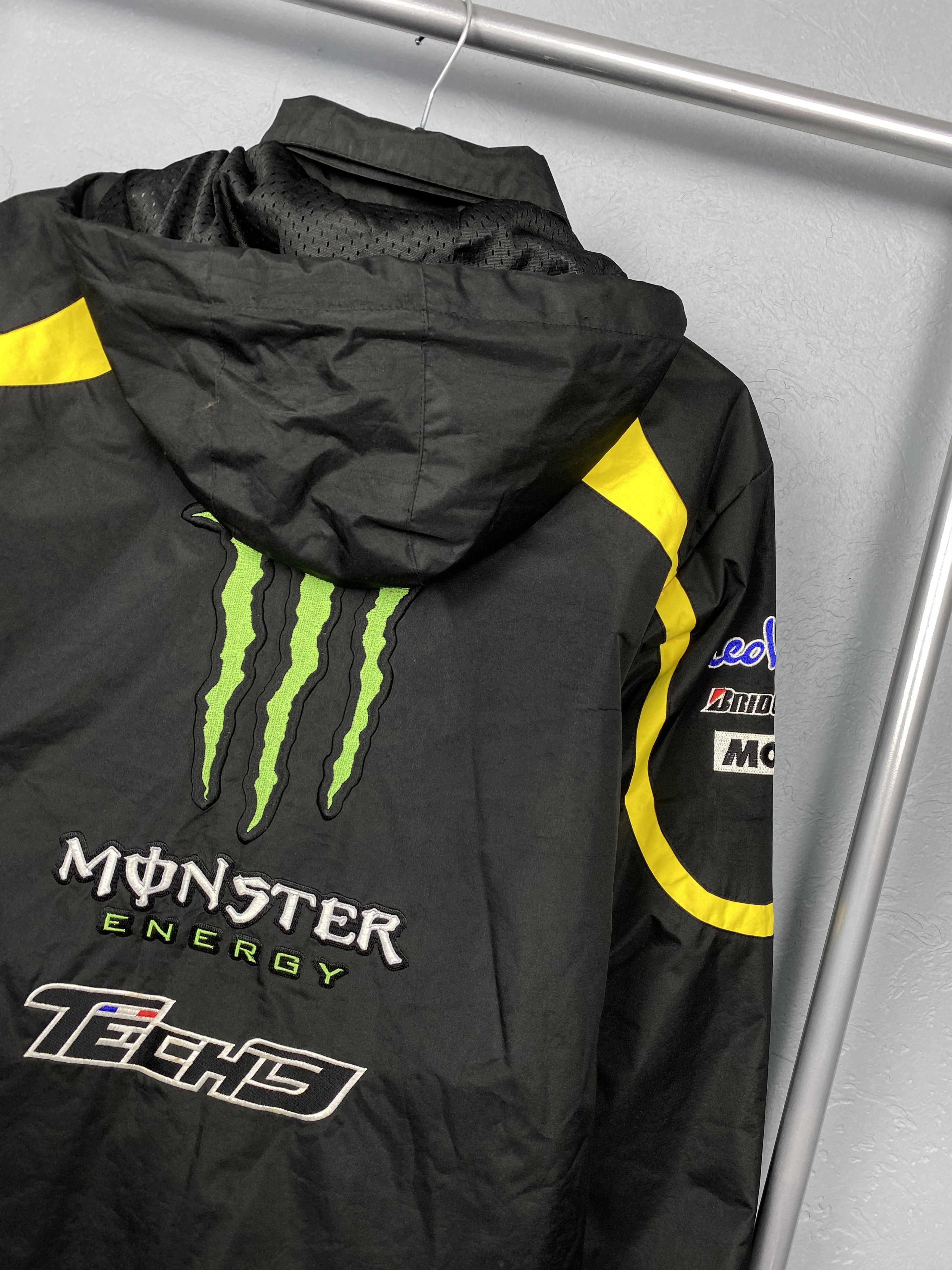 Vintage Tech3 Monster Racing Team Vintage Mens Jacket Y2K Size US M / EU 48-50 / 2 - 7 Thumbnail