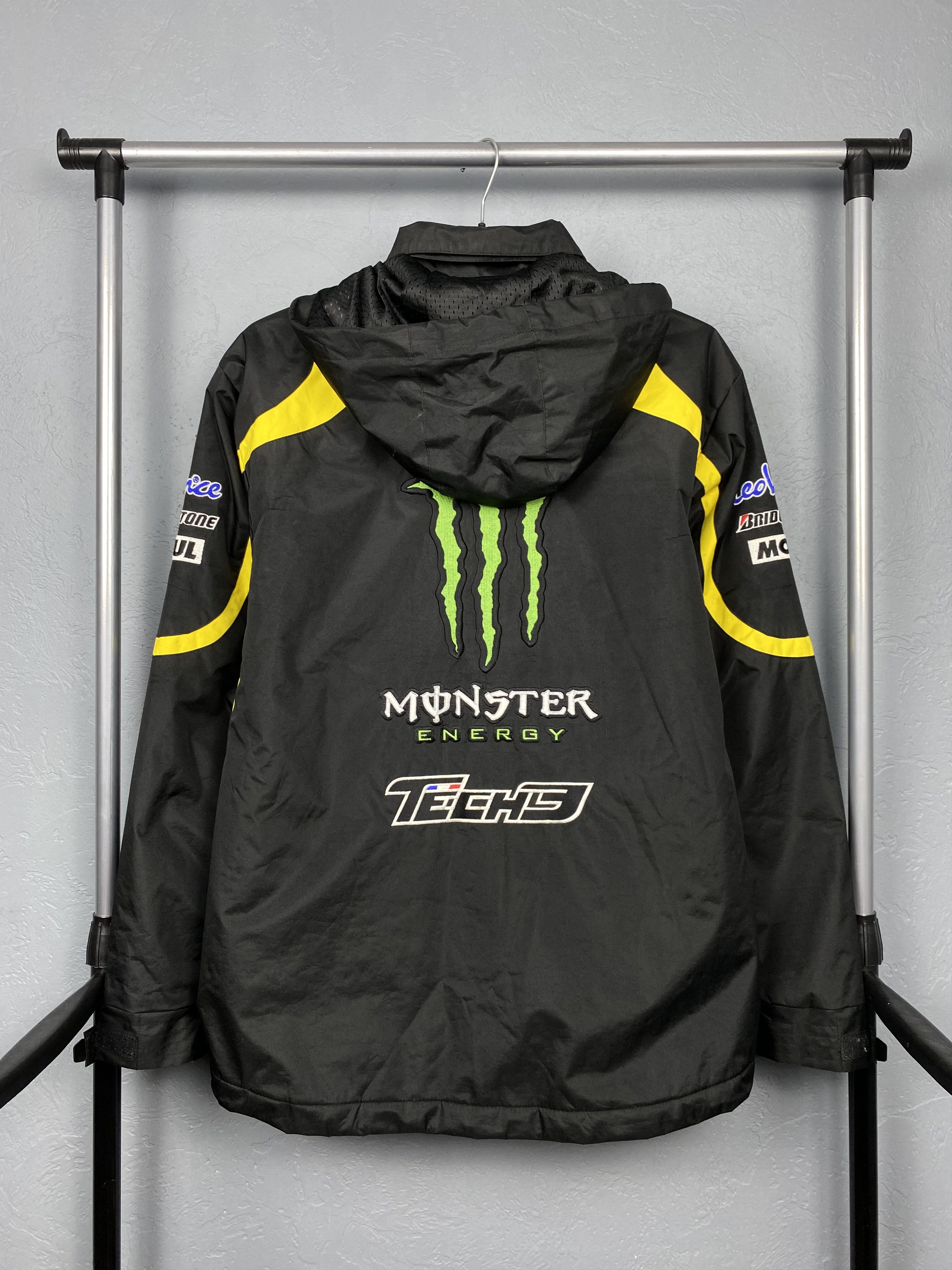 Vintage Tech3 Monster Racing Team Vintage Mens Jacket Y2K Size US M / EU 48-50 / 2 - 6 Thumbnail