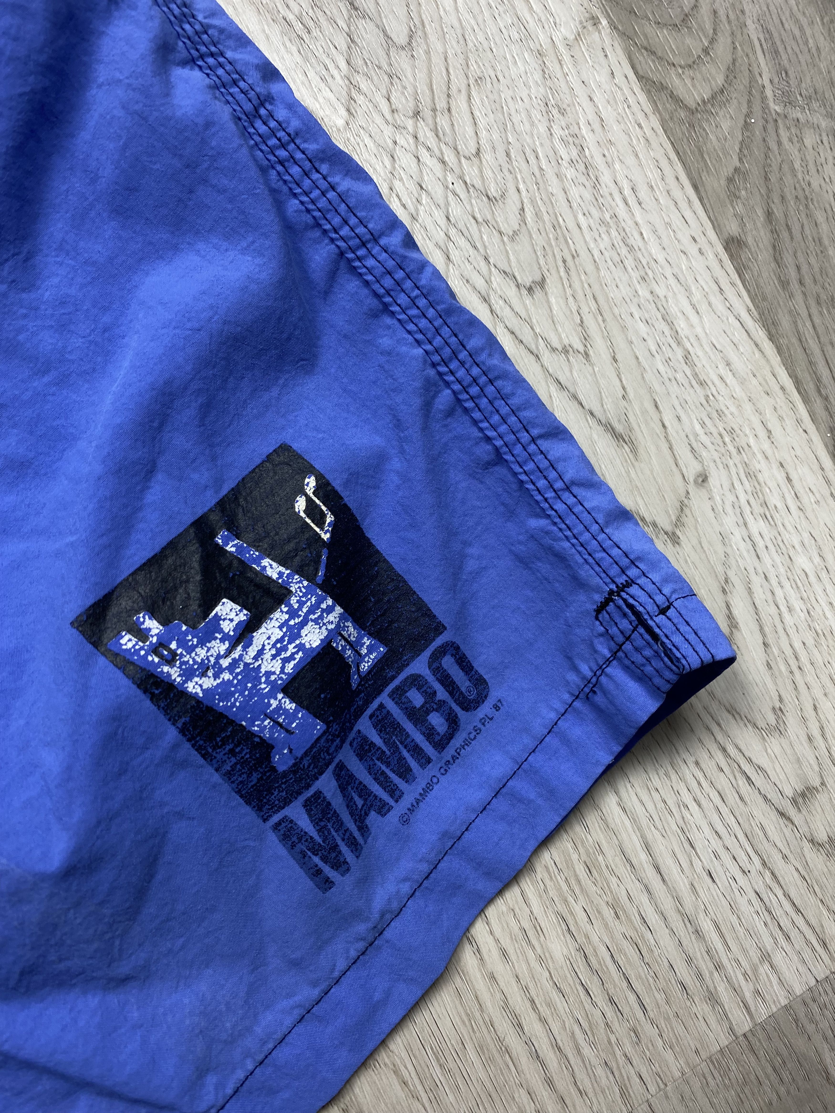 Mambo Mambo Vintage Mens Nylon Shorts Size US 36 / EU 52 - 3 Thumbnail
