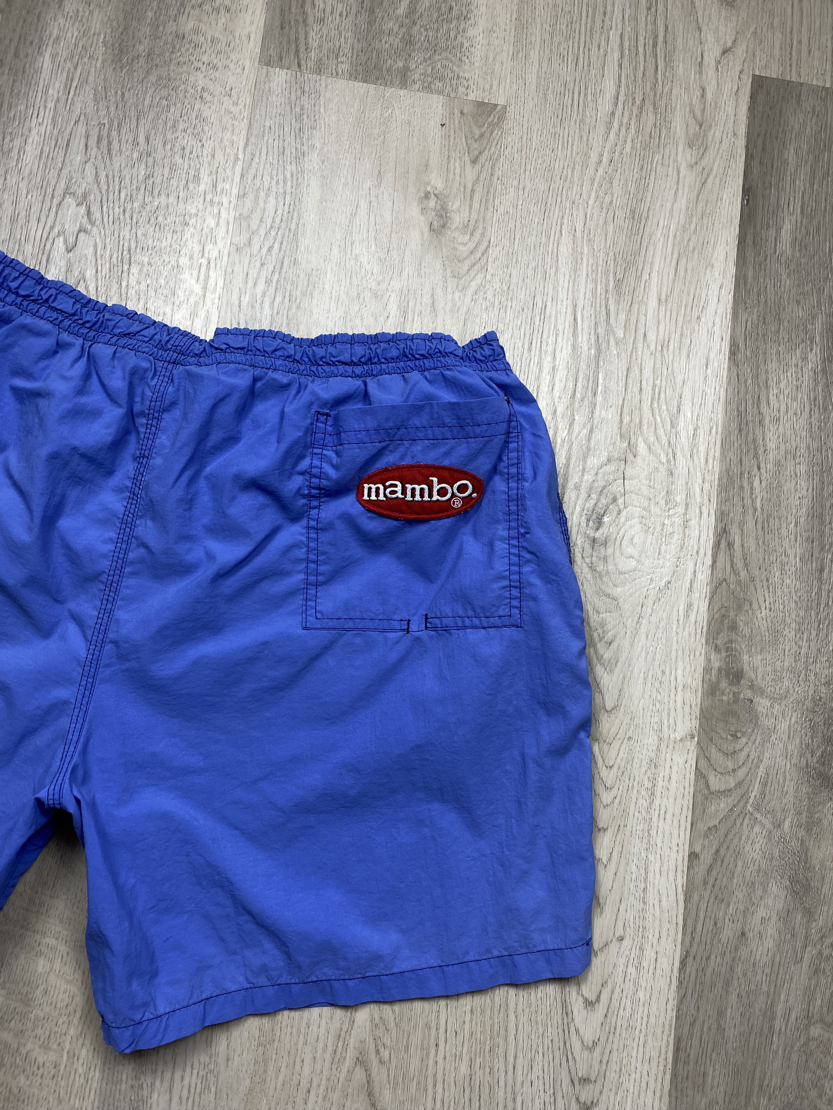 Mambo Mambo Vintage Mens Nylon Shorts Size US 36 / EU 52 - 8 Thumbnail
