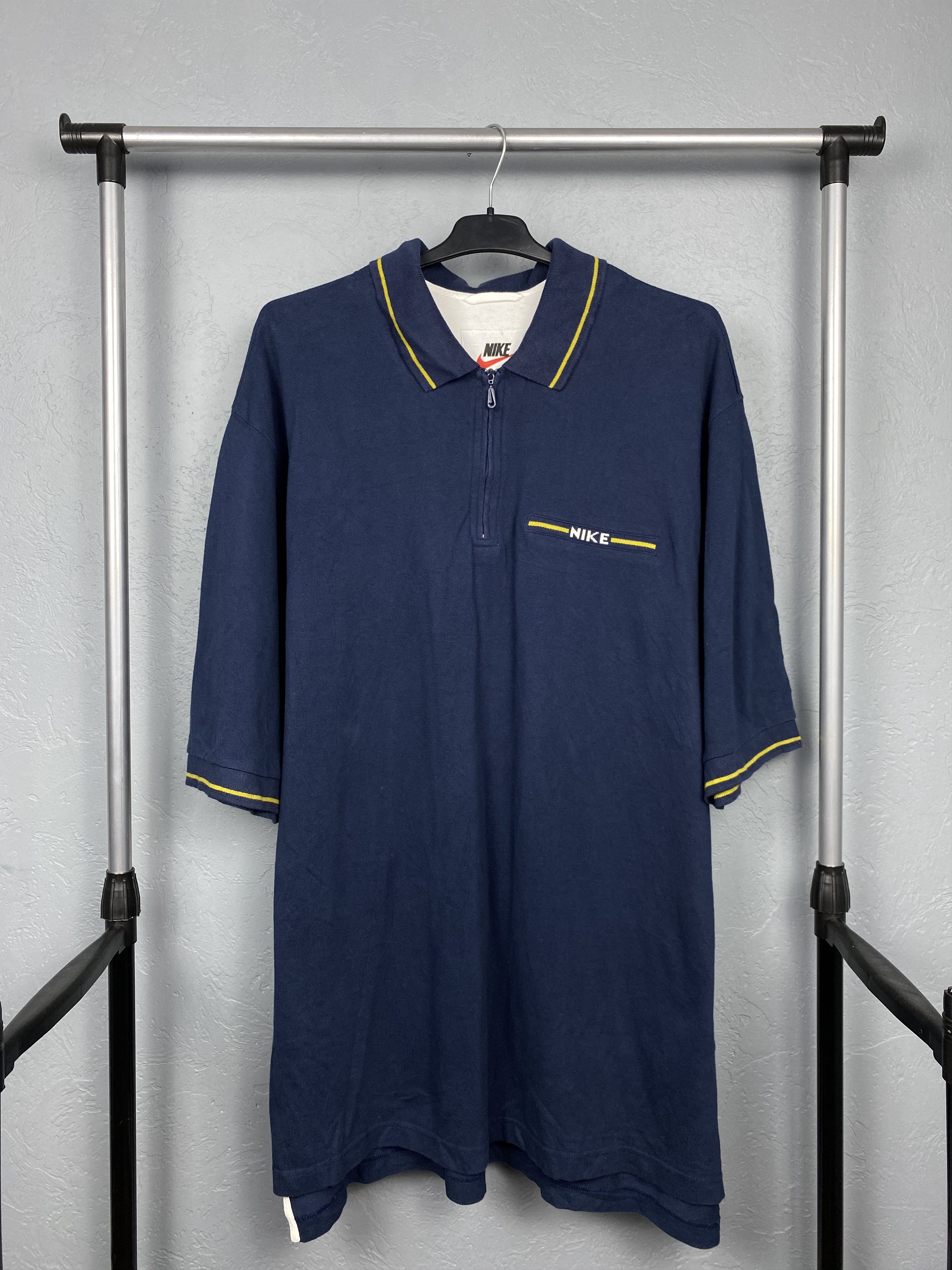 Nike Nike 90s Vintage Mens Polo Shirt Tee Size US XL / EU 56 / 4 - 1 Thumbnail