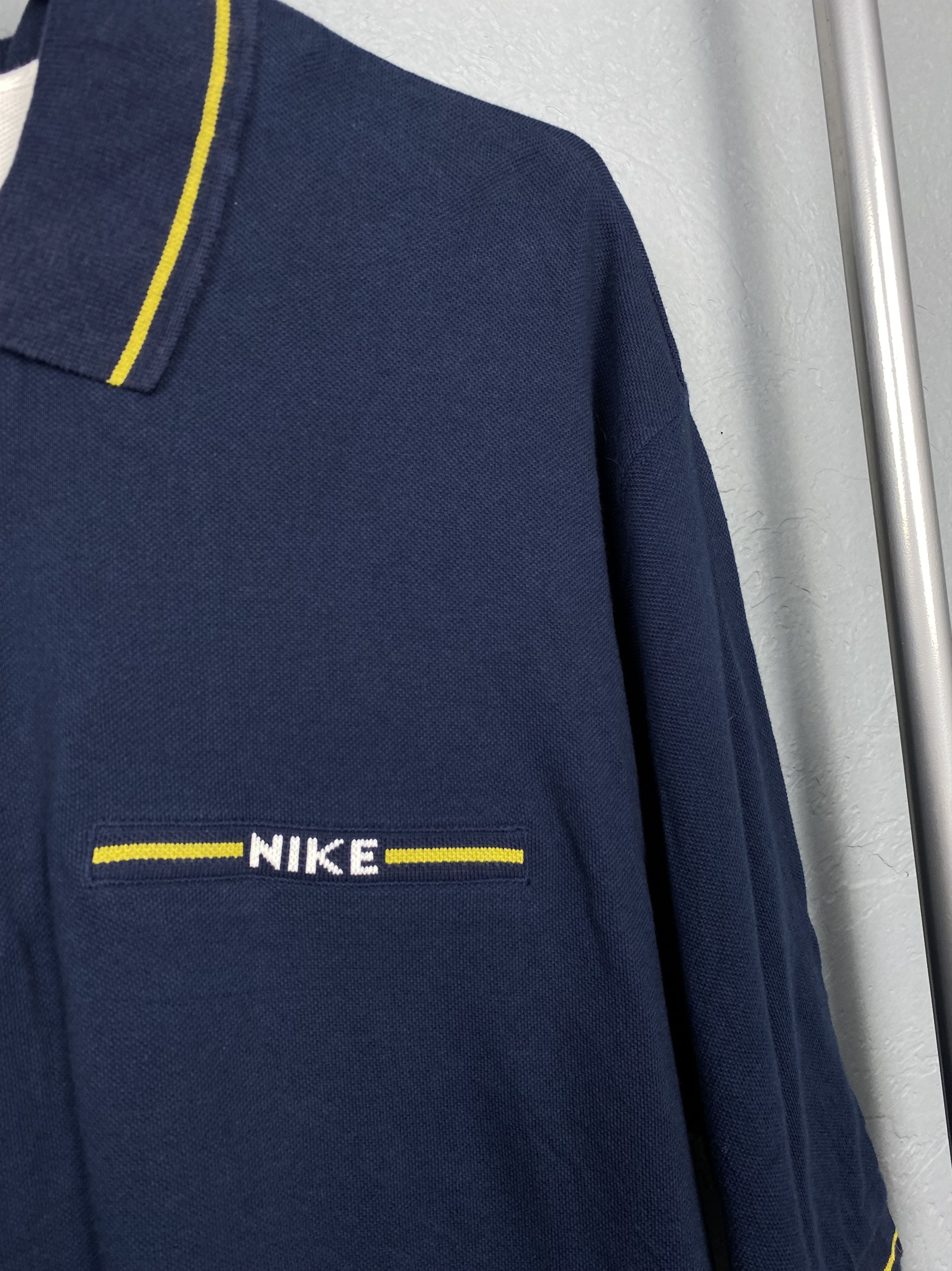Nike Nike 90s Vintage Mens Polo Shirt Tee Size US XL / EU 56 / 4 - 3 Thumbnail