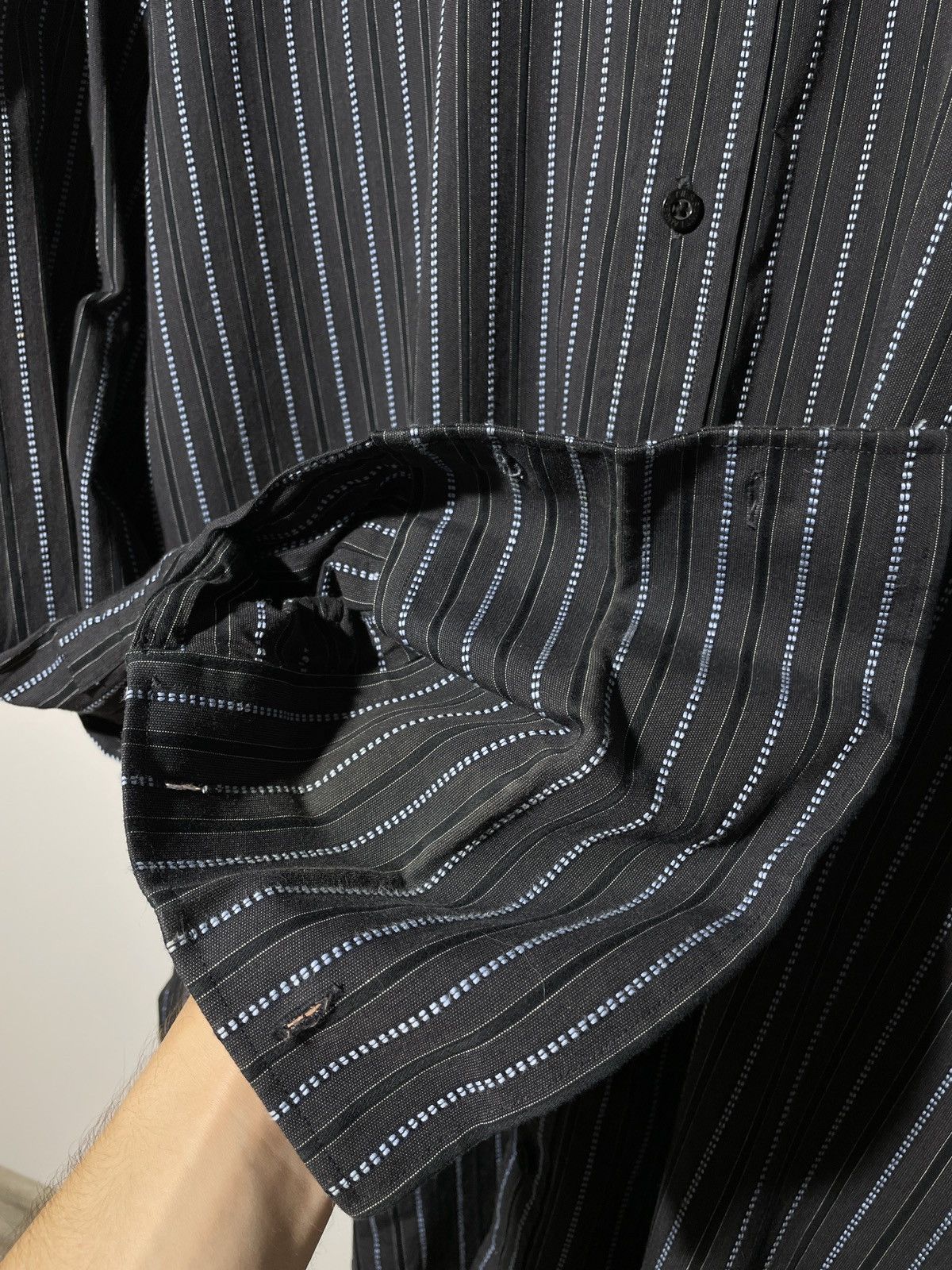 Vintage Vintage YSL Yves Saint Laurent Button Up Long Sleeve Shirt Size US XL / EU 56 / 4 - 9 Thumbnail
