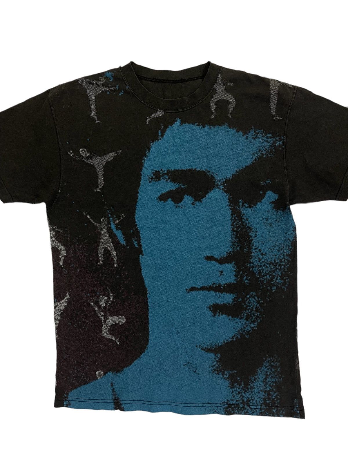 Vintage Bruce Lee tshirt overprint vintage graphic tees Size US M / EU 48-50 / 2 - 3 Thumbnail
