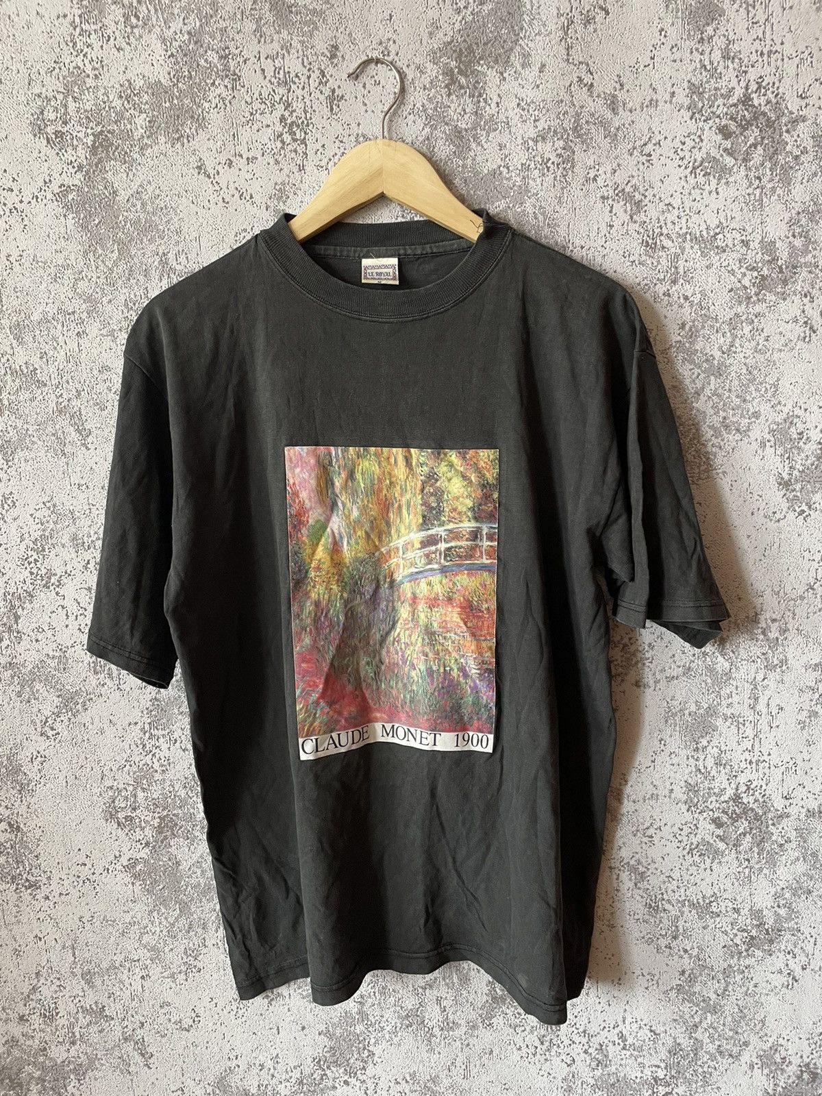 Vintage Claude Monet Vintage Art T-Shirt Size US M / EU 48-50 / 2 - 1 Thumbnail