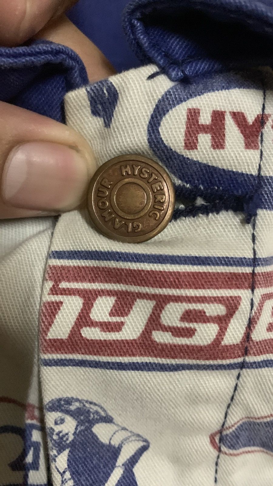Hysteric Glamour × Japanese Brand RARE Hysteric Glamour Fuck VINTAGE JACKET Size US S / EU 44-46 / 1 - 4 Thumbnail