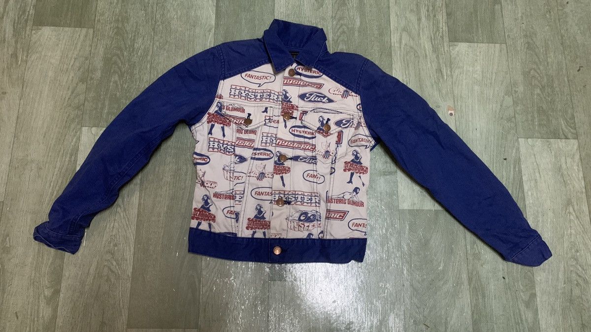 Hysteric Glamour × Japanese Brand RARE Hysteric Glamour Fuck VINTAGE JACKET Size US S / EU 44-46 / 1 - 1 Thumbnail