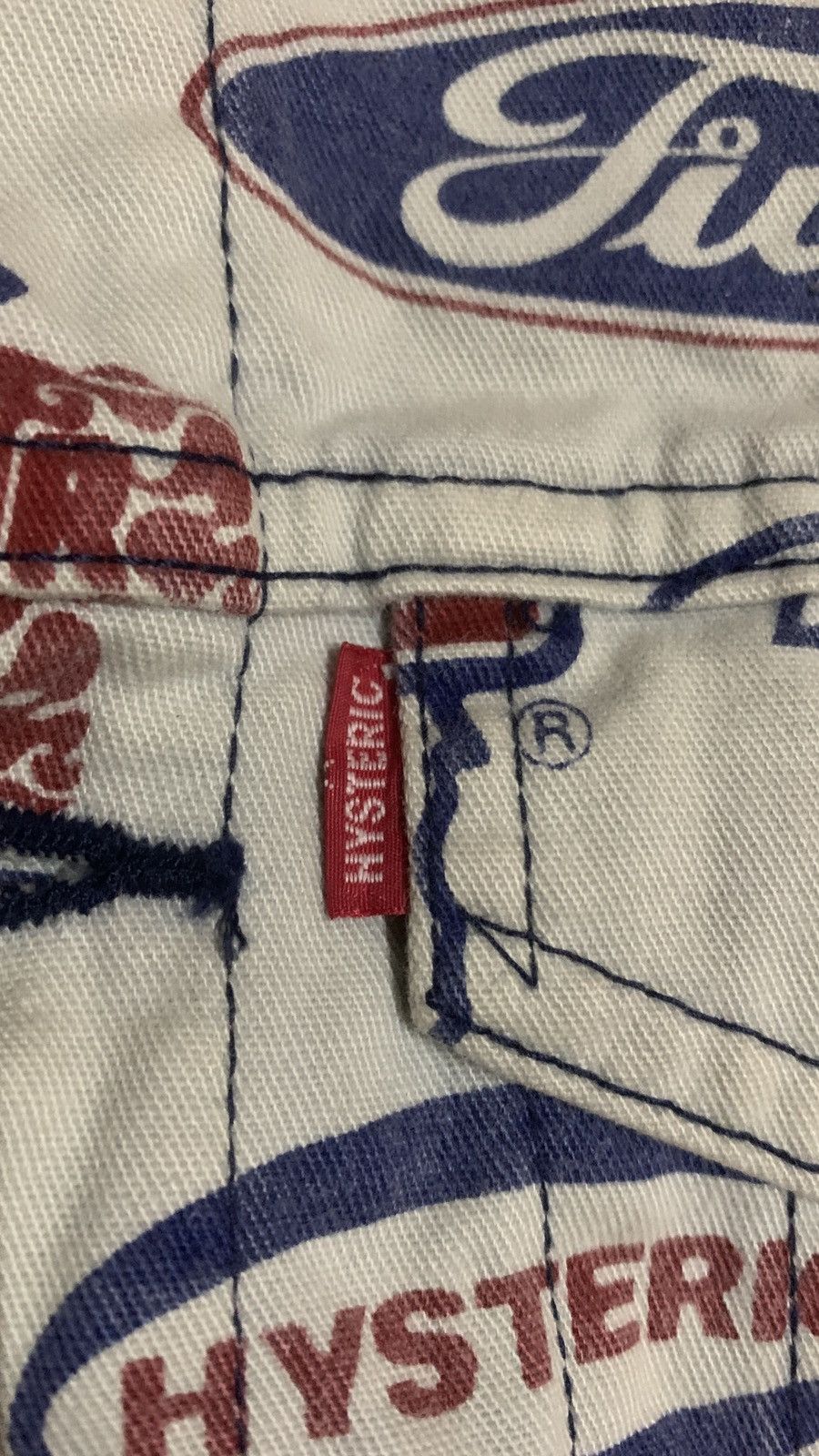 Hysteric Glamour × Japanese Brand RARE Hysteric Glamour Fuck VINTAGE JACKET Size US S / EU 44-46 / 1 - 5 Thumbnail
