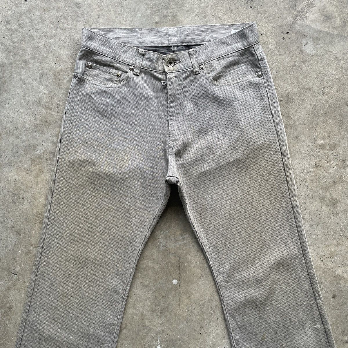 Japanese Brand Vintage Semantic Design Japanese HBT Trousers Casual Pants Size US 29 - 3 Thumbnail