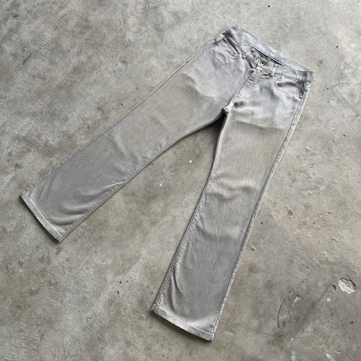 Japanese Brand Vintage Semantic Design Japanese HBT Trousers Casual Pants Size US 29 - 2 Thumbnail