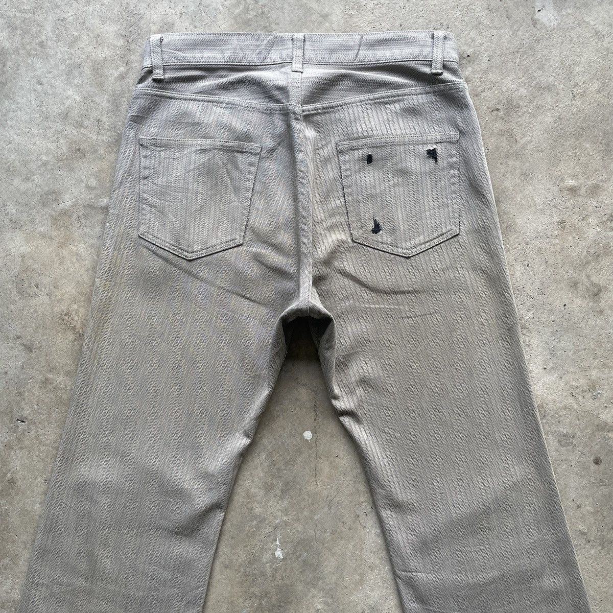 Japanese Brand Vintage Semantic Design Japanese HBT Trousers Casual Pants Size US 29 - 11 Thumbnail