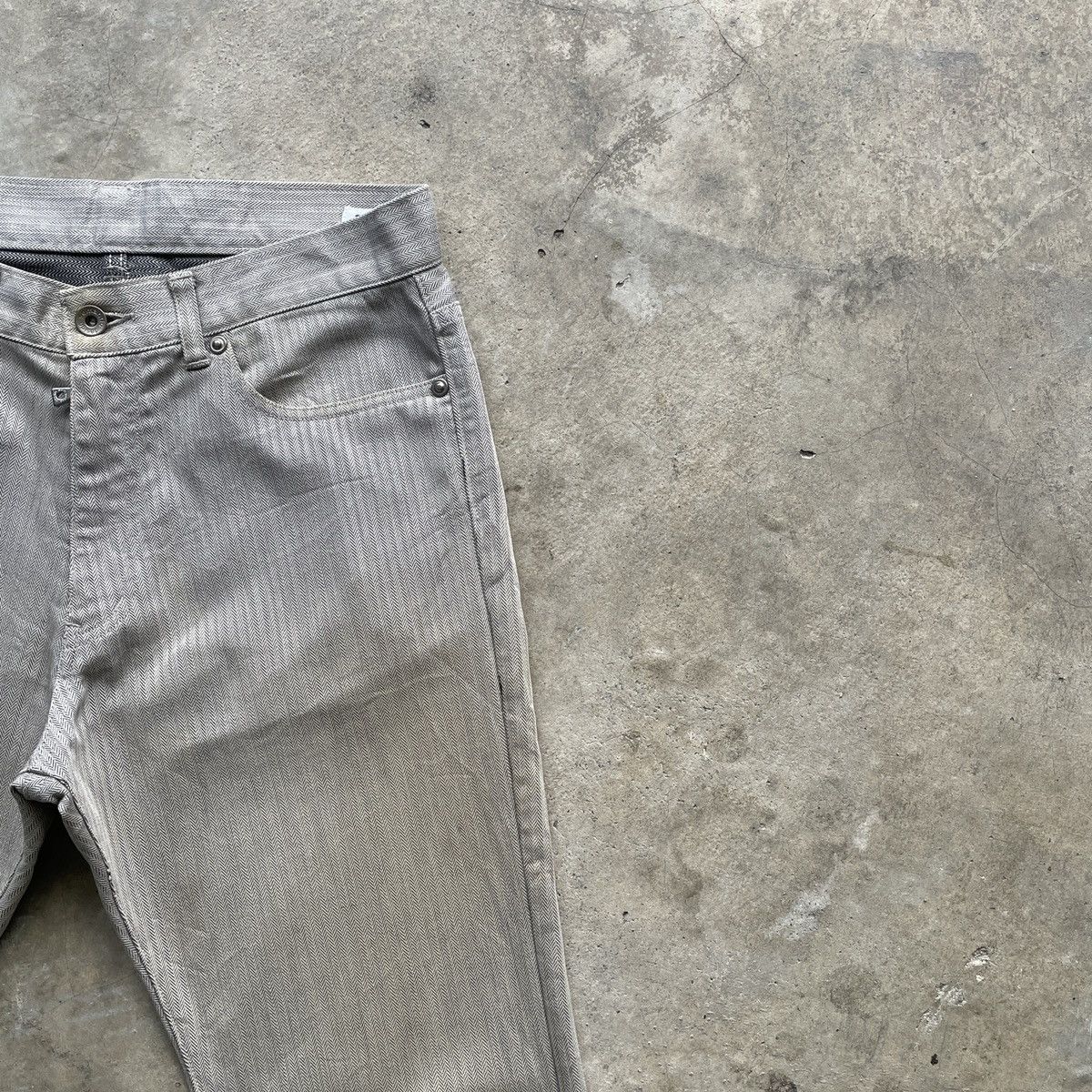 Japanese Brand Vintage Semantic Design Japanese HBT Trousers Casual Pants Size US 29 - 6 Thumbnail