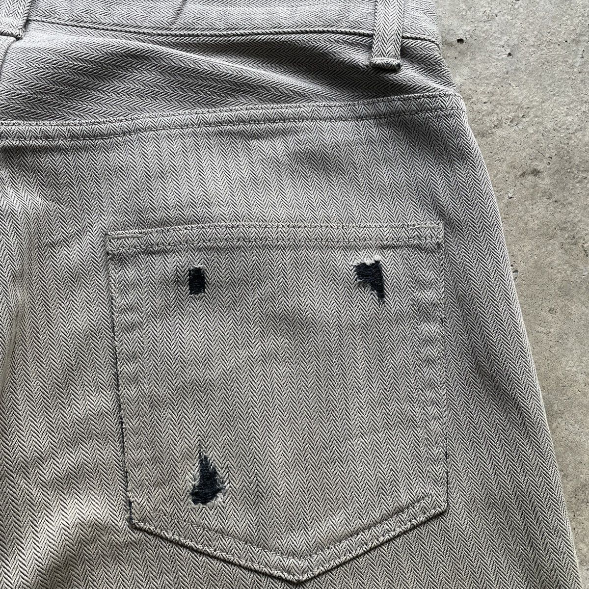 Japanese Brand Vintage Semantic Design Japanese HBT Trousers Casual Pants Size US 29 - 10 Thumbnail