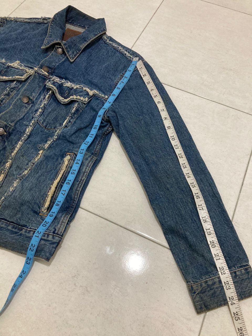 Edwin × Japanese Brand × Vintage Jacket denim limit edition Edwin Vintage Rare Size US XXS / EU 40 - 17 Thumbnail