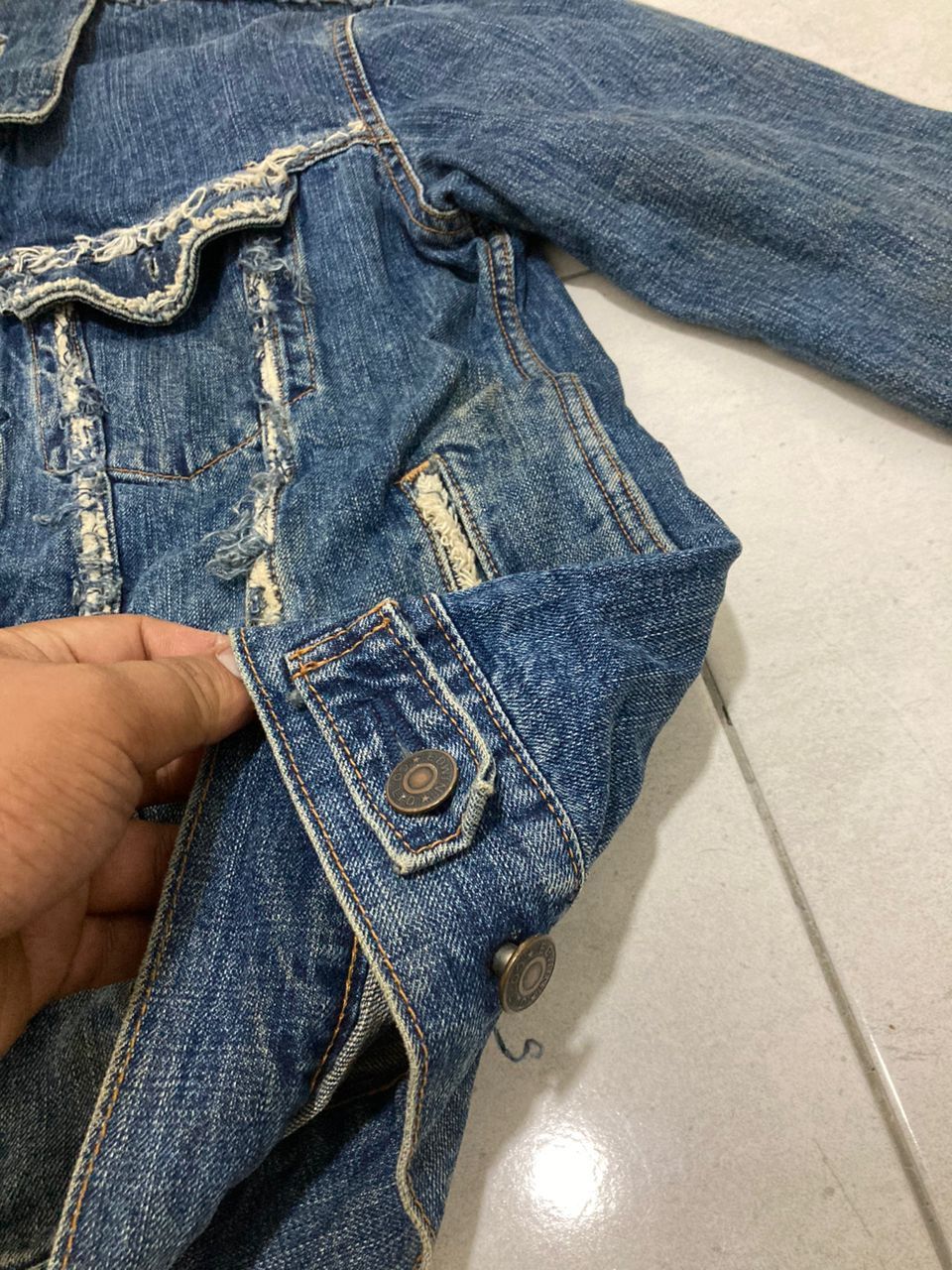 Edwin × Japanese Brand × Vintage Jacket denim limit edition Edwin Vintage Rare Size US XXS / EU 40 - 9 Thumbnail