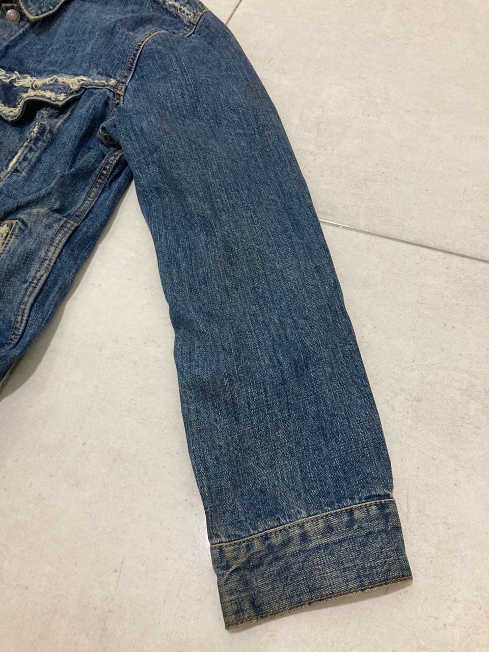 Edwin × Japanese Brand × Vintage Jacket denim limit edition Edwin Vintage Rare Size US XXS / EU 40 - 10 Thumbnail