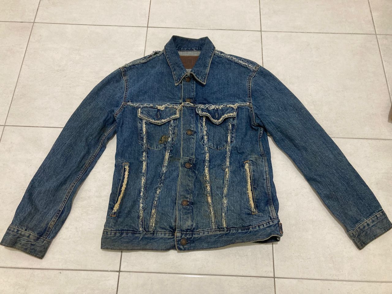 Edwin × Japanese Brand × Vintage Jacket denim limit edition Edwin Vintage Rare Size US XXS / EU 40 - 1 Thumbnail