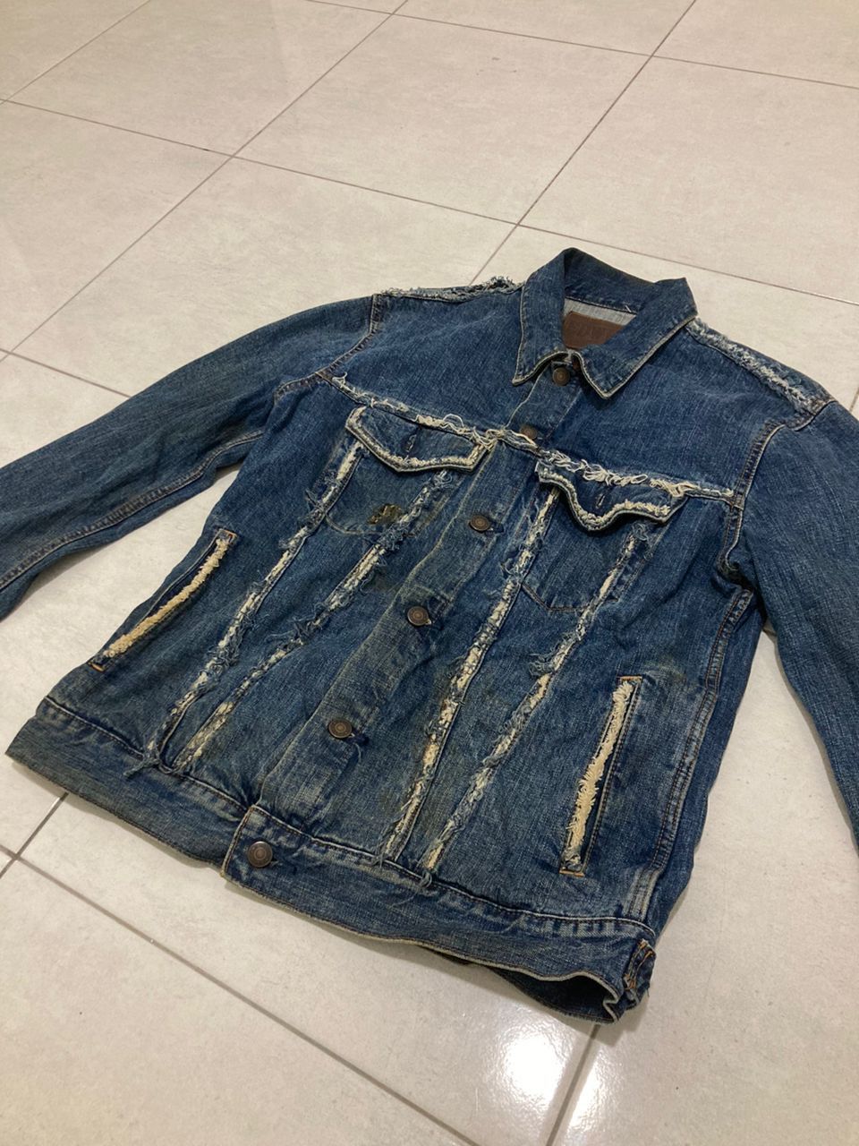 Edwin × Japanese Brand × Vintage Jacket denim limit edition Edwin Vintage Rare Size US XXS / EU 40 - 6 Thumbnail