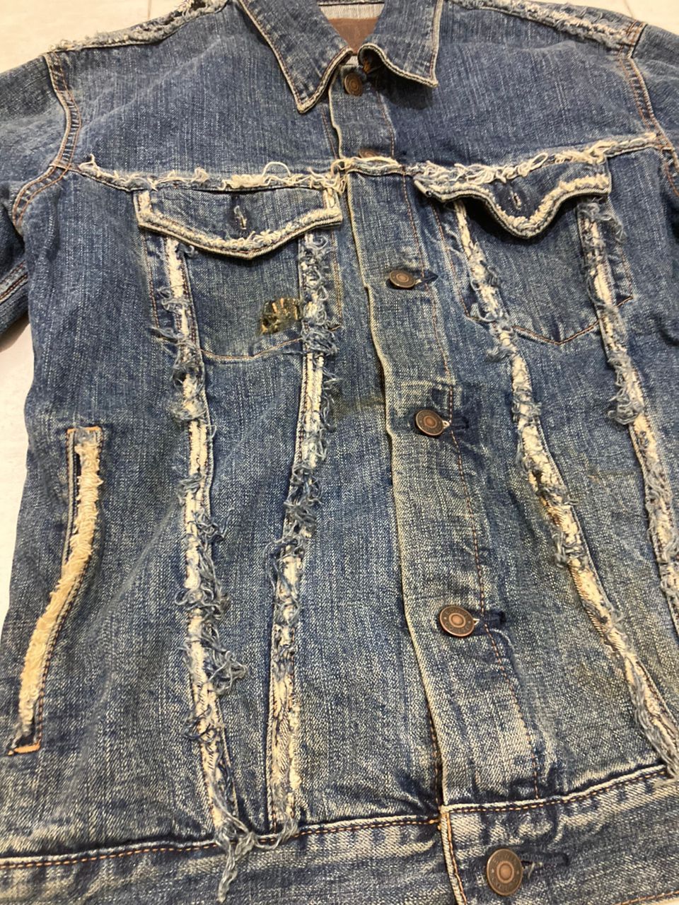 Edwin × Japanese Brand × Vintage Jacket denim limit edition Edwin Vintage Rare Size US XXS / EU 40 - 4 Thumbnail