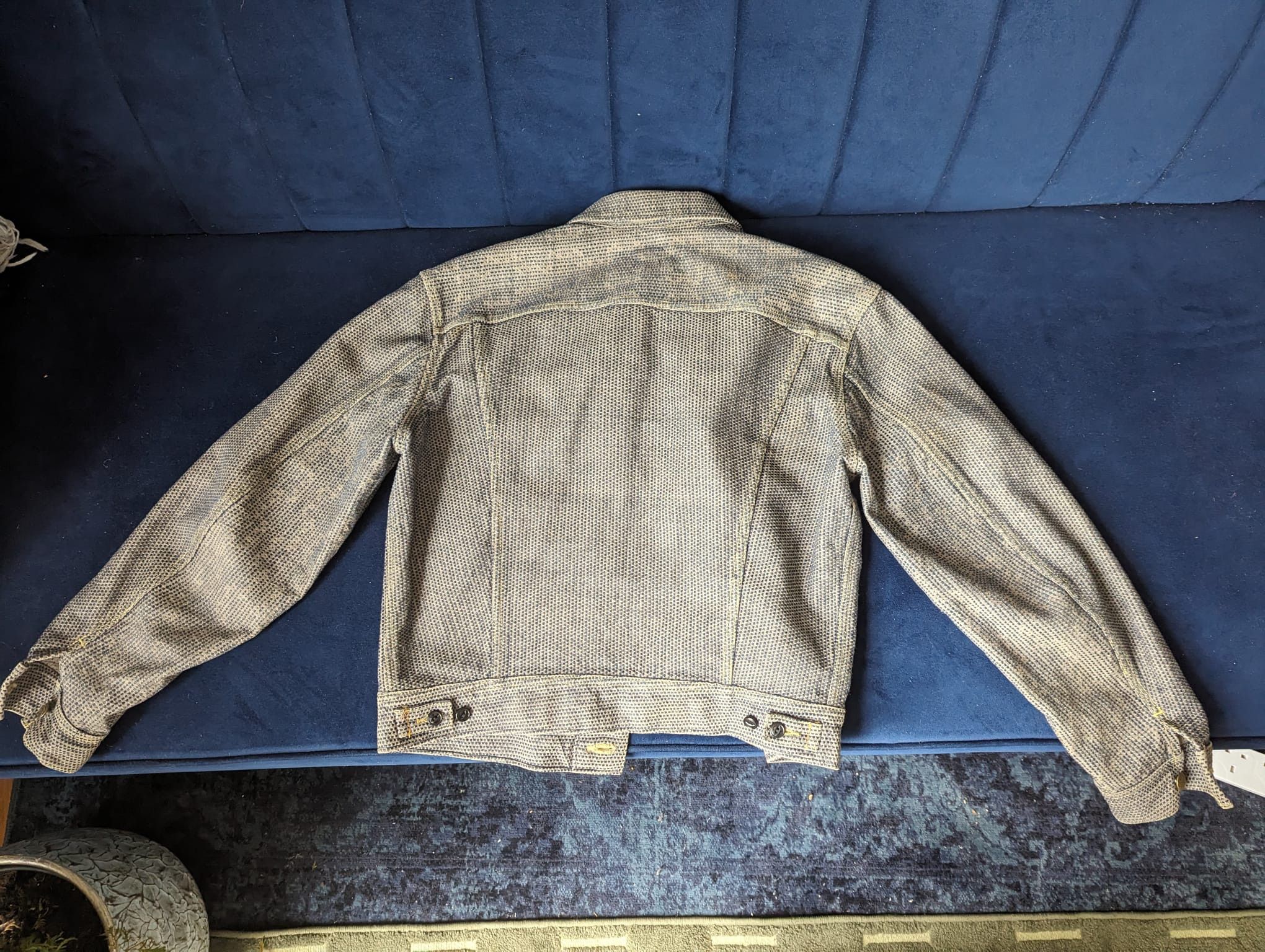 Kapital Century Denim Trucker Jacket - Size 3 (Wears like a