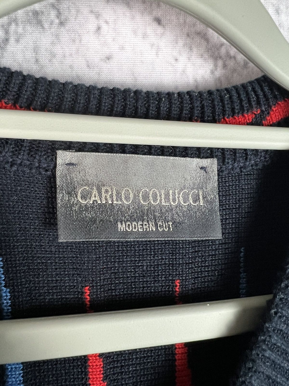 Carlo Colucci Carlo Colluci multicolor modern fit boxy sweater Size US M / EU 48-50 / 2 - 3 Thumbnail