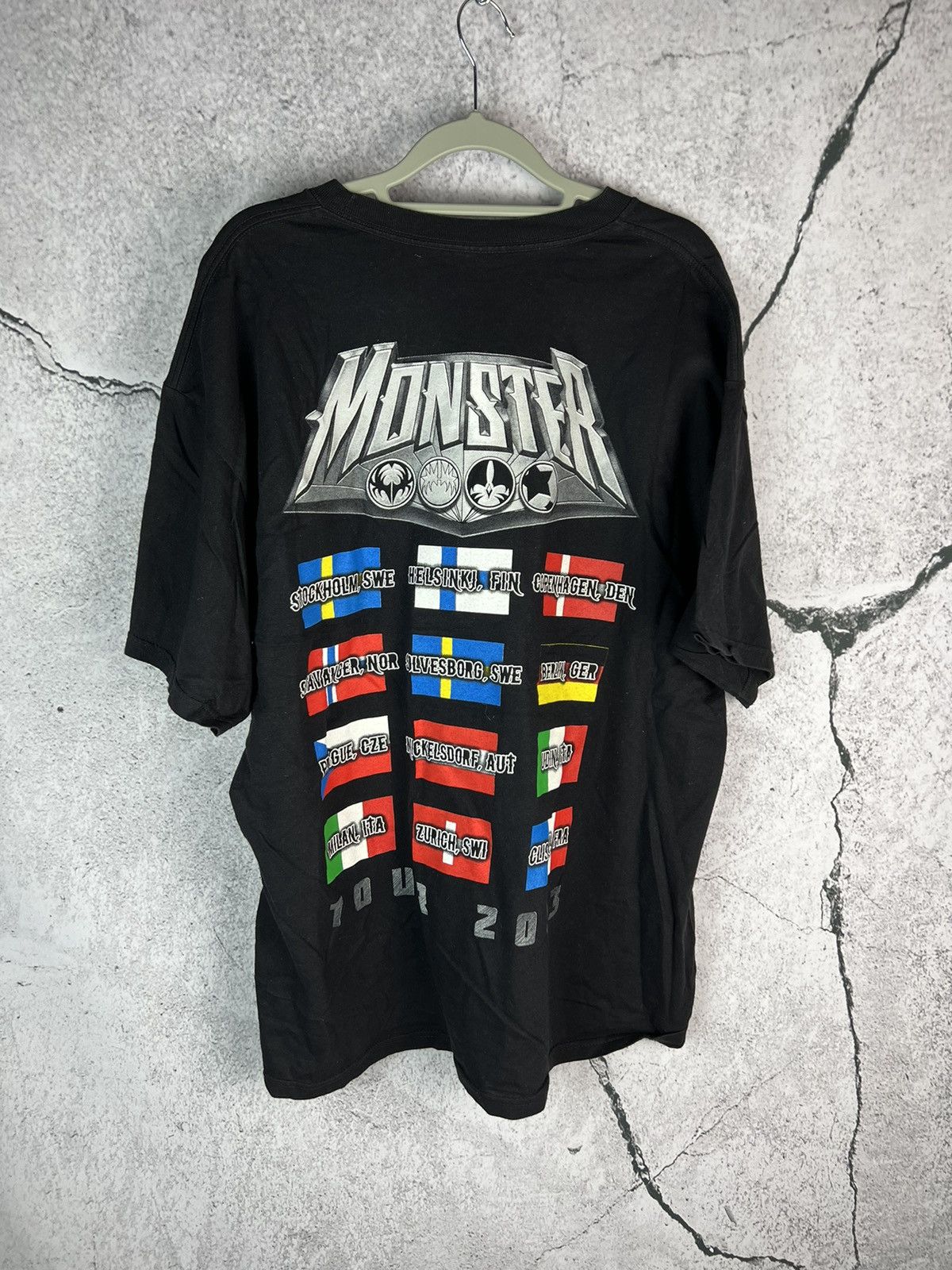 Band Tees × KISS × Vintage Vintage Kiss monster tour 2013 tshirt Size US XL / EU 56 / 4 - 2 Thumbnail