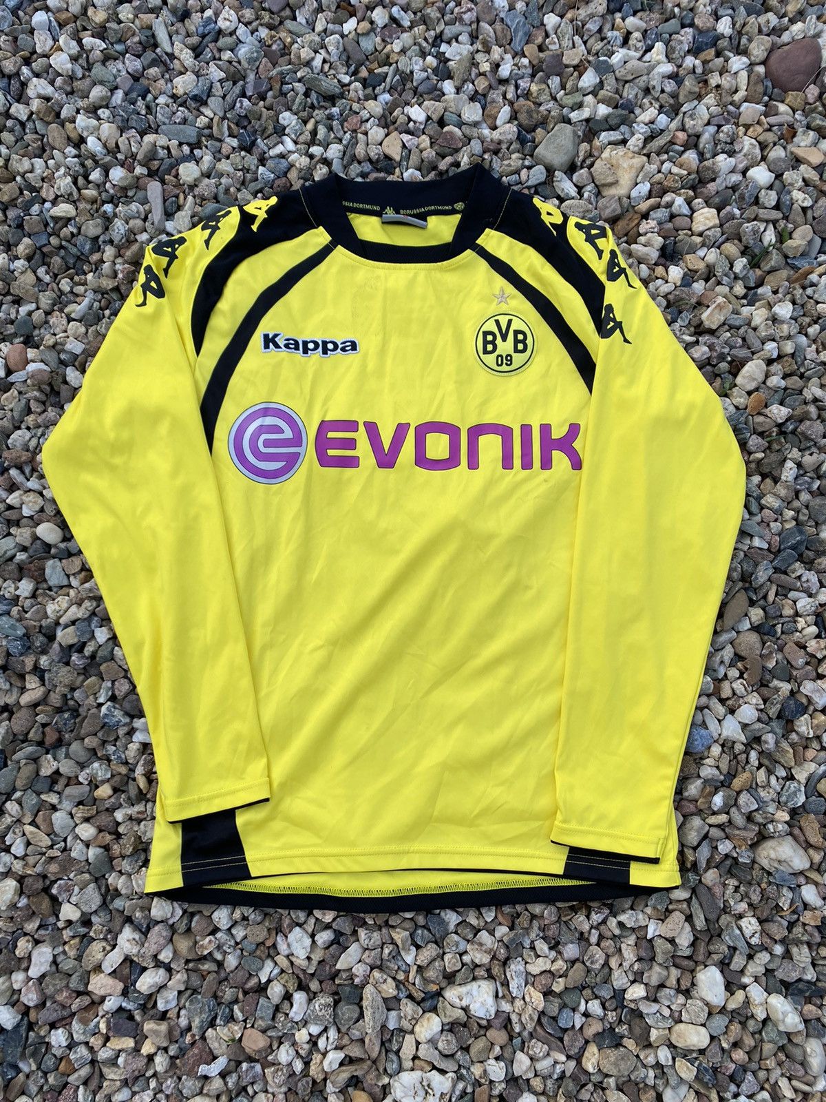 Kappa Borussia Dortmund long sleeve kappa home soccer jersey Size US S / EU 44-46 / 1 - 1 Thumbnail