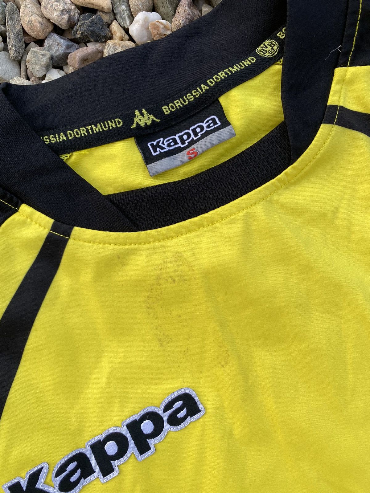 Kappa Borussia Dortmund long sleeve kappa home soccer jersey Size US S / EU 44-46 / 1 - 3 Thumbnail