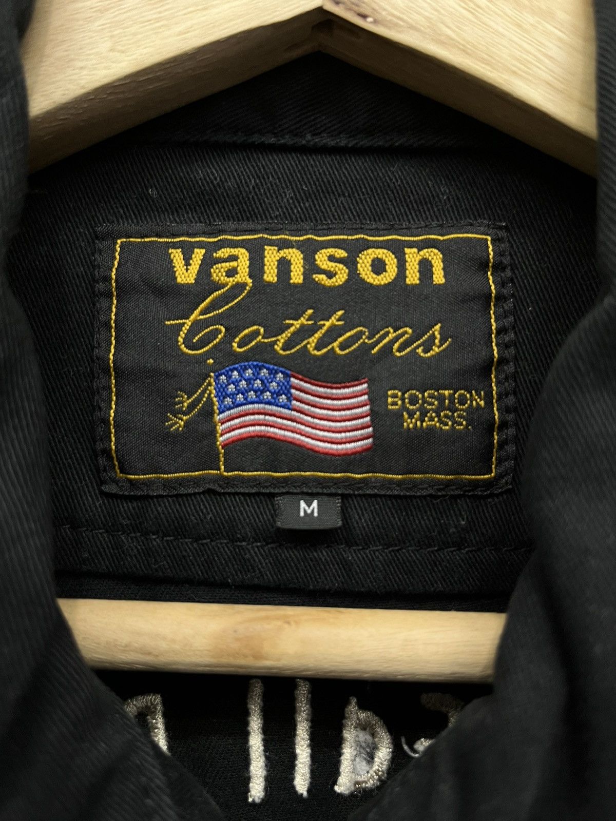 Vanson Leathers × Vintage 🔥☠️Vtg VANSON LEATHERS Crossbone Skull Cotton Slim Coverall Size US 30 / EU 46 - 15 Thumbnail