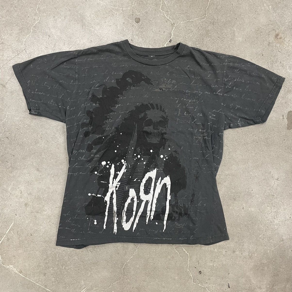 Vintage Korn vintage tee y2k rock and rebellion skate hype gorp y2k Size US XL / EU 56 / 4 - 1 Thumbnail