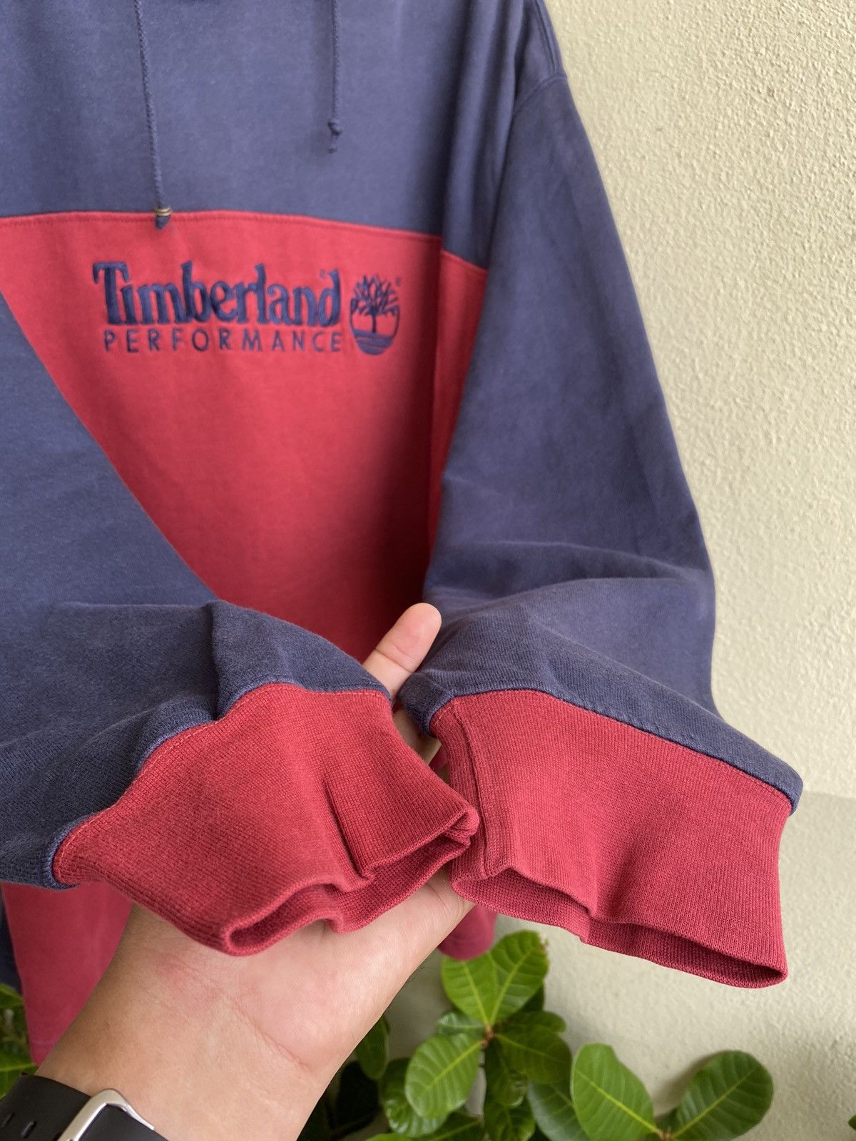 Timberland × Vintage Vintage Timberland Embroidery logo hoodies Size US XL / EU 56 / 4 - 3 Thumbnail