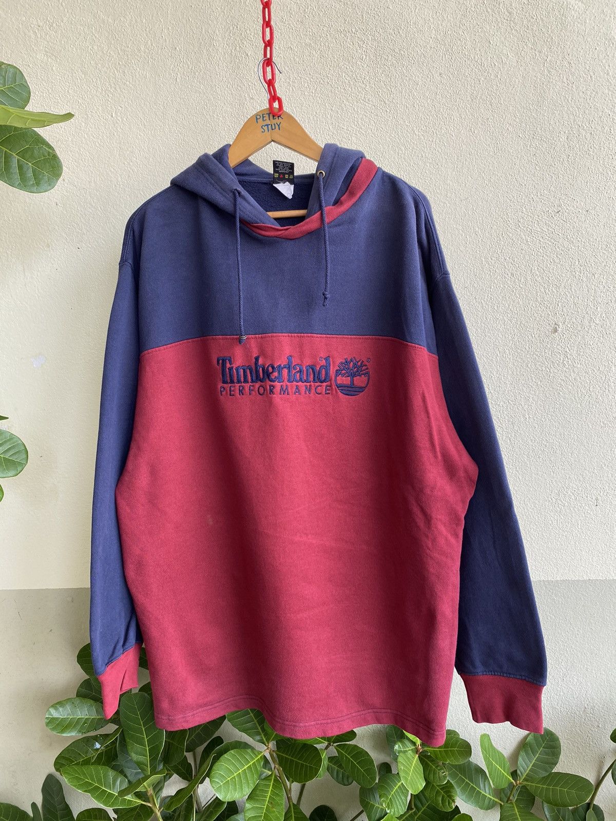 Timberland × Vintage Vintage Timberland Embroidery logo hoodies Size US XL / EU 56 / 4 - 1 Thumbnail