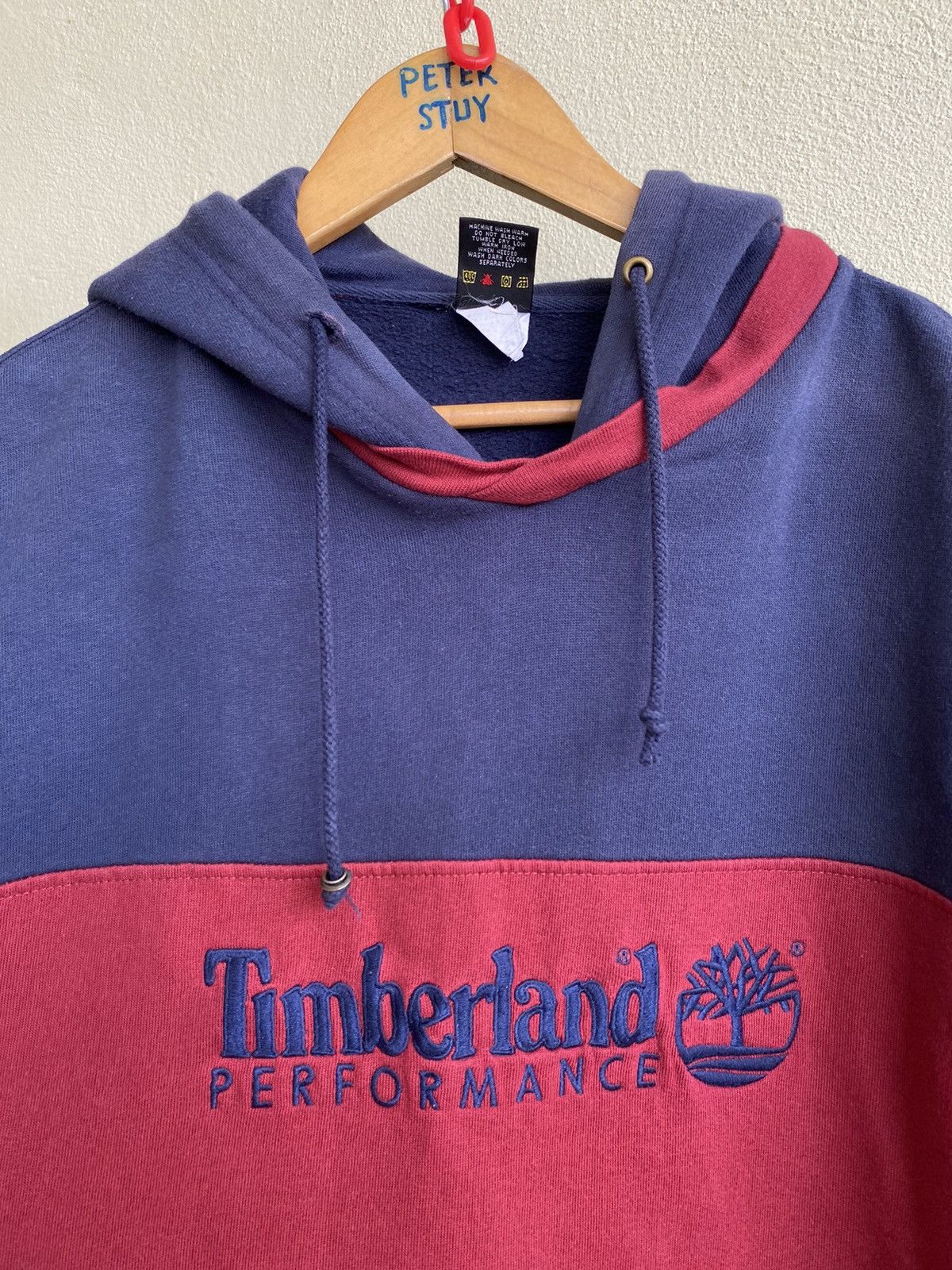 Timberland × Vintage Vintage Timberland Embroidery logo hoodies Size US XL / EU 56 / 4 - 2 Thumbnail