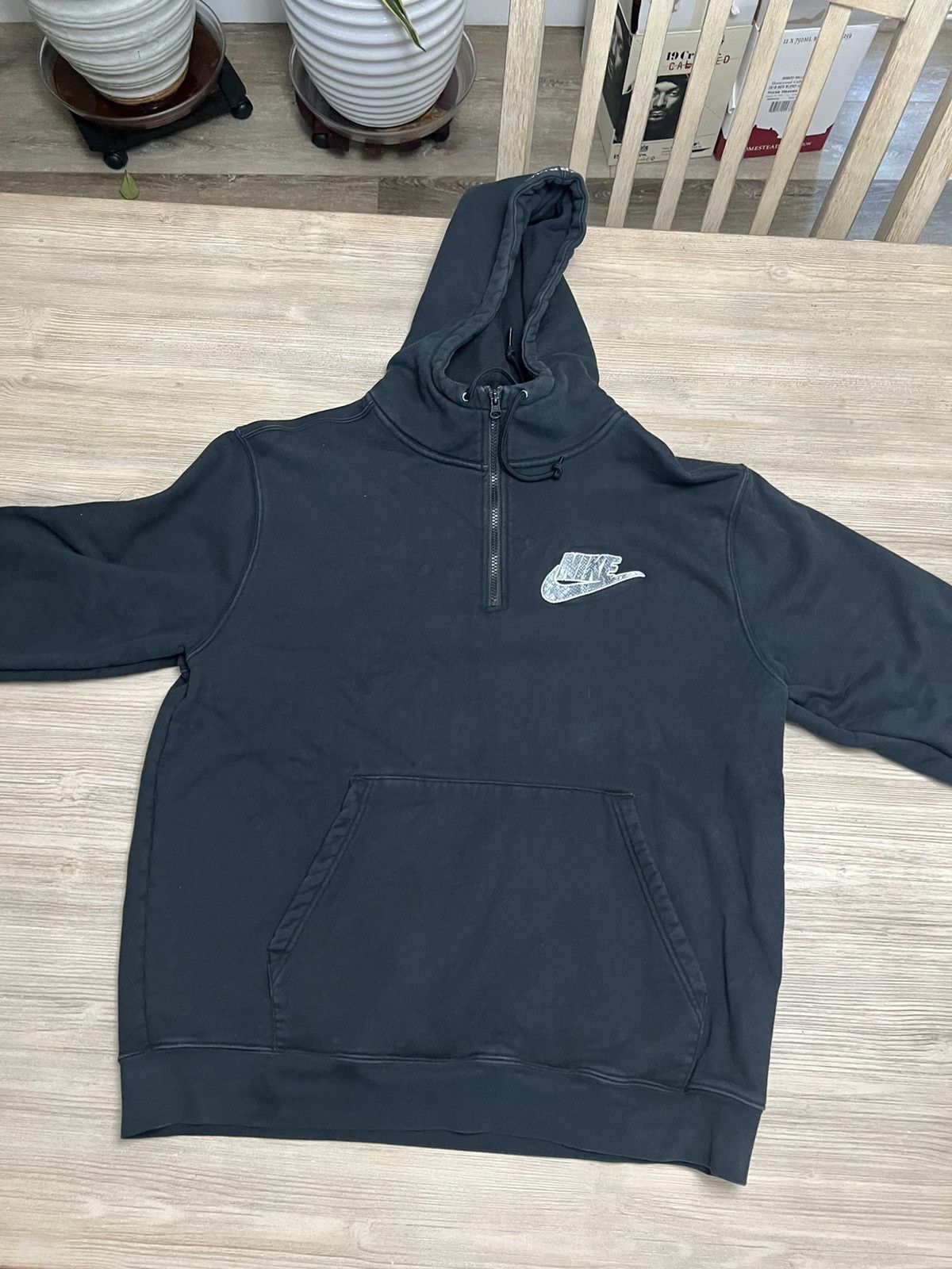 Supreme Nike Half Zip Hooded Sweatshirt (SS21) - $148