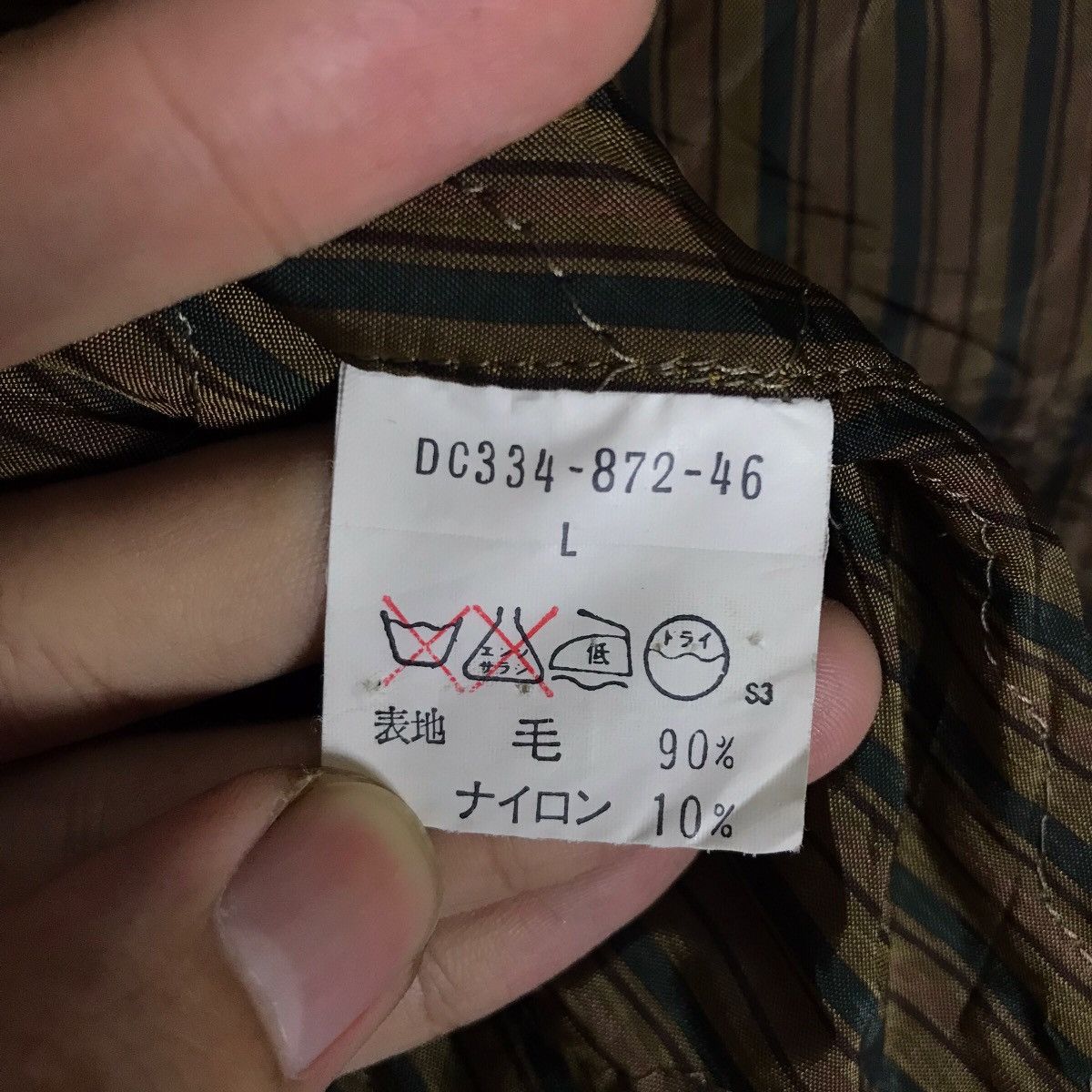 Vintage Allegri Italy Wool Bomber Jacket