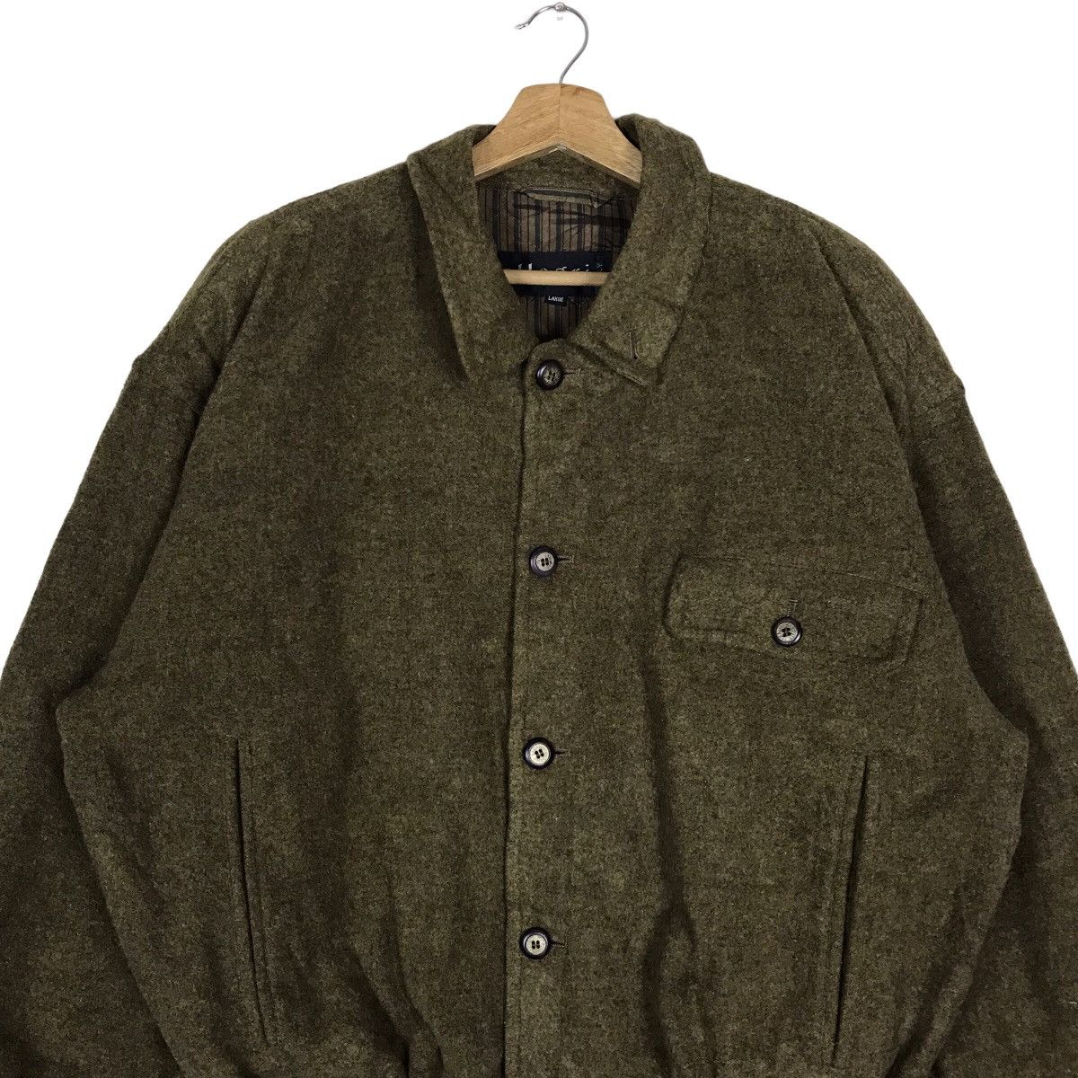 Vintage Allegri Italy Wool Bomber Jacket