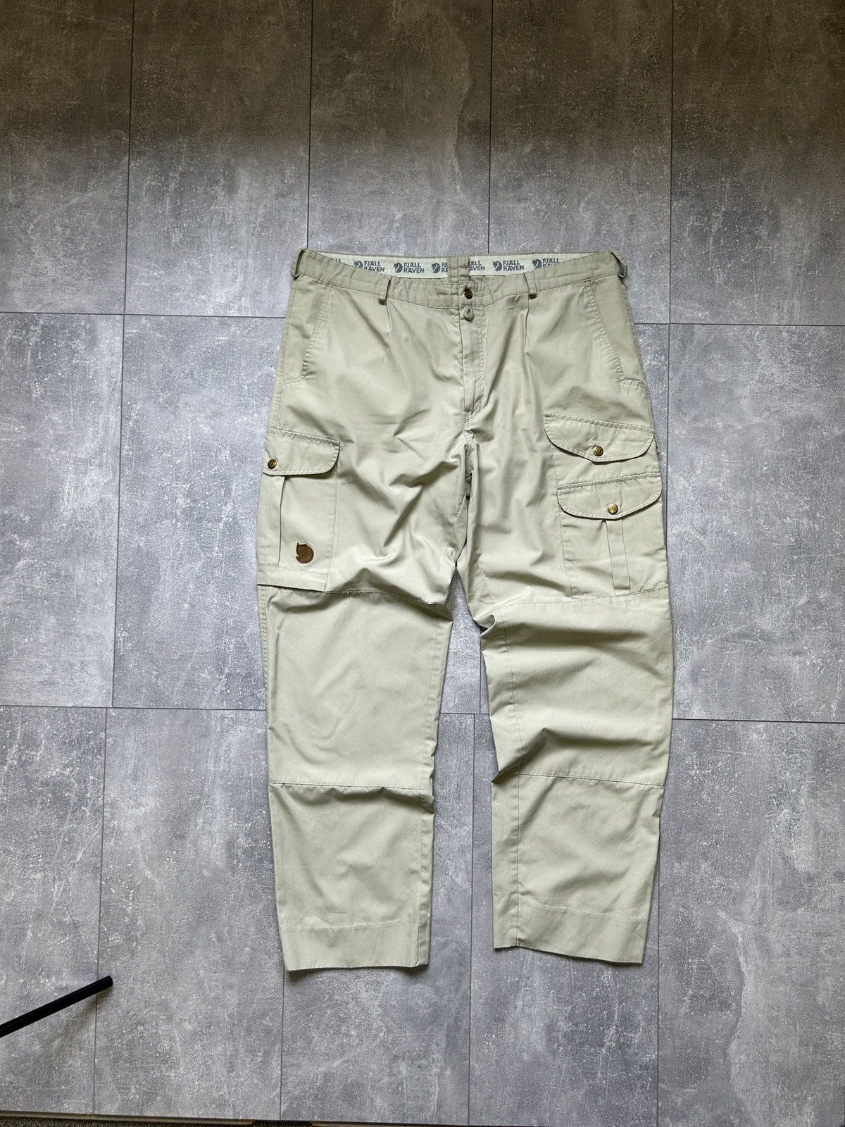 Fjallraven × Vintage Mens Vintage FjallRaven pants outdoor cargo y2k Size US 36 / EU 52 - 21 Thumbnail