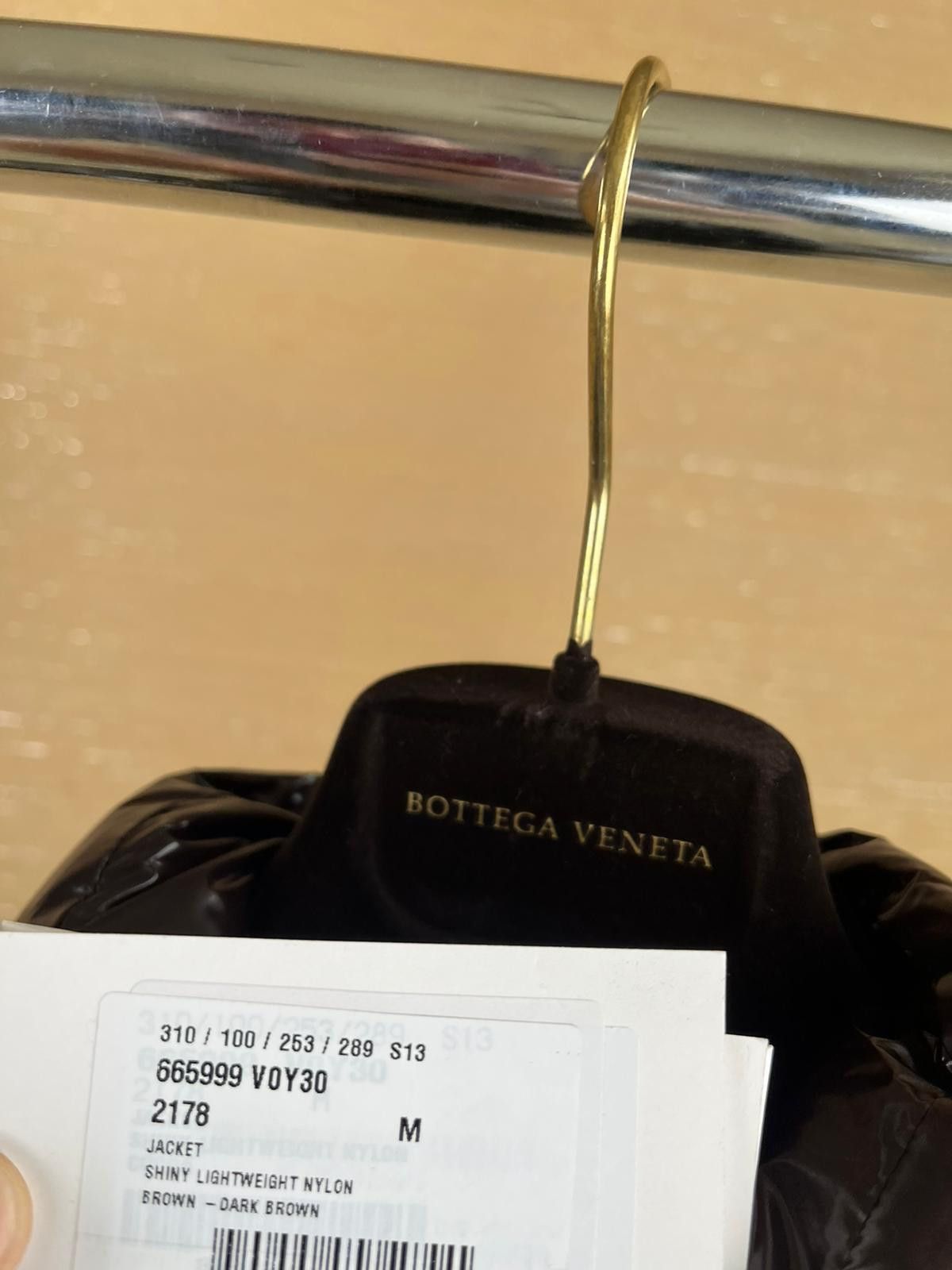 Bottega Veneta Lightweight Down Jacket With Removable Hood in Brown Size US M / EU 48-50 / 2 - 11 Thumbnail