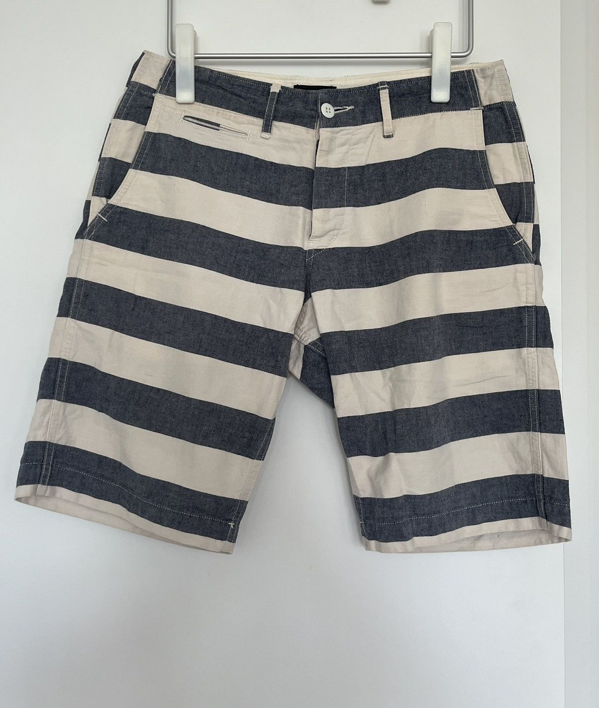 Stevenson Overall Co. Stevenson Overall Co. striped men shorts Size US 30 / EU 46 - 1 Thumbnail