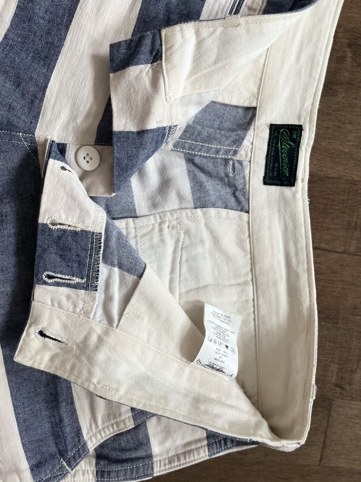 Stevenson Overall Co. Stevenson Overall Co. striped men shorts Size US 30 / EU 46 - 4 Thumbnail