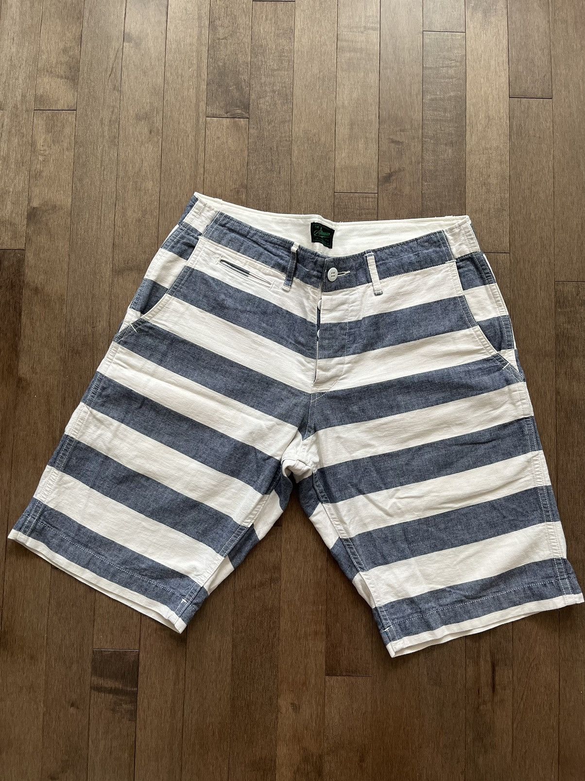 Stevenson Overall Co. Stevenson Overall Co. striped men shorts Size US 30 / EU 46 - 2 Thumbnail