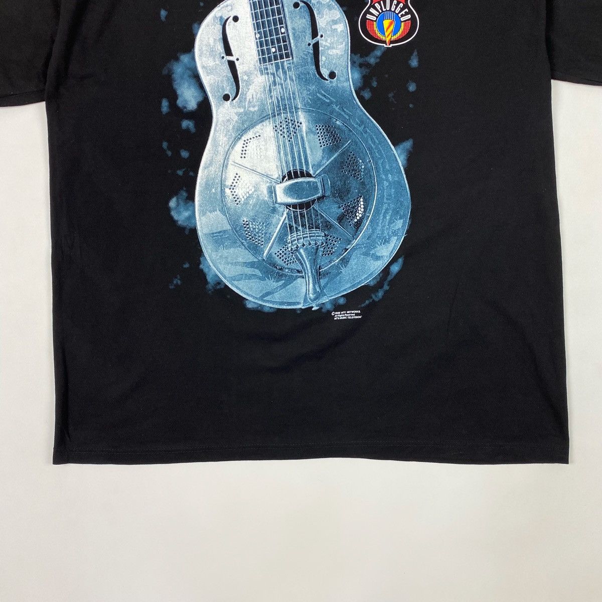 Mtv × Vintage 1995 Vintage MTV Unplugged T-Shirt Size US XL / EU 56 / 4 - 4 Thumbnail