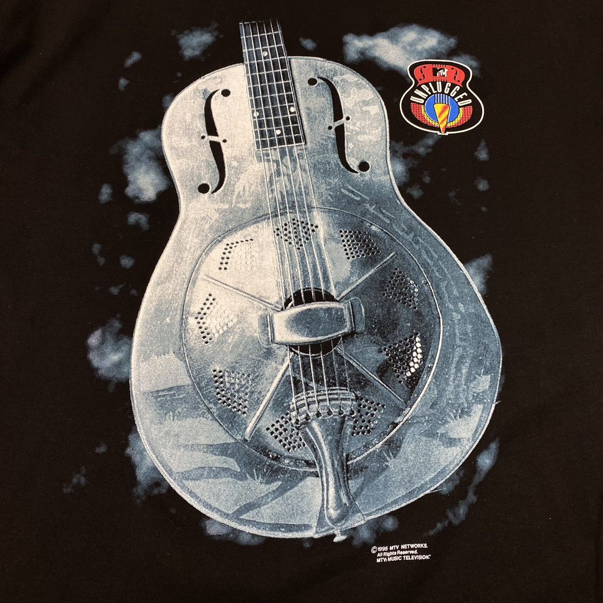 Mtv × Vintage 1995 Vintage MTV Unplugged T-Shirt Size US XL / EU 56 / 4 - 5 Thumbnail