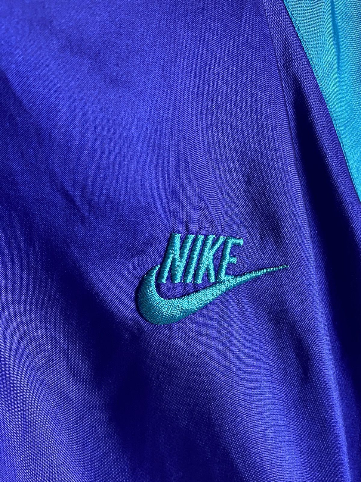 Vintage 1990’s Vintage Nike Nylon Track Top Jacket Size US L / EU 52-54 / 3 - 5 Thumbnail