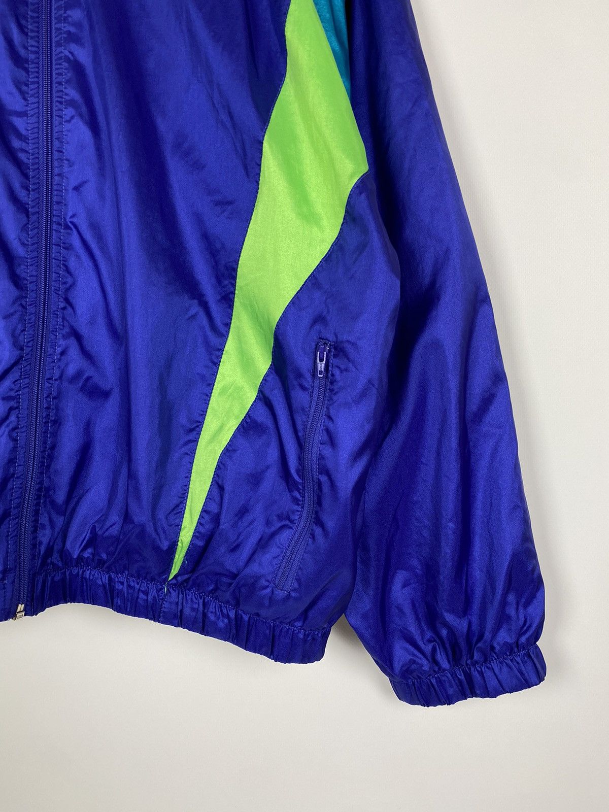 Vintage 1990’s Vintage Nike Nylon Track Top Jacket Size US L / EU 52-54 / 3 - 6 Thumbnail